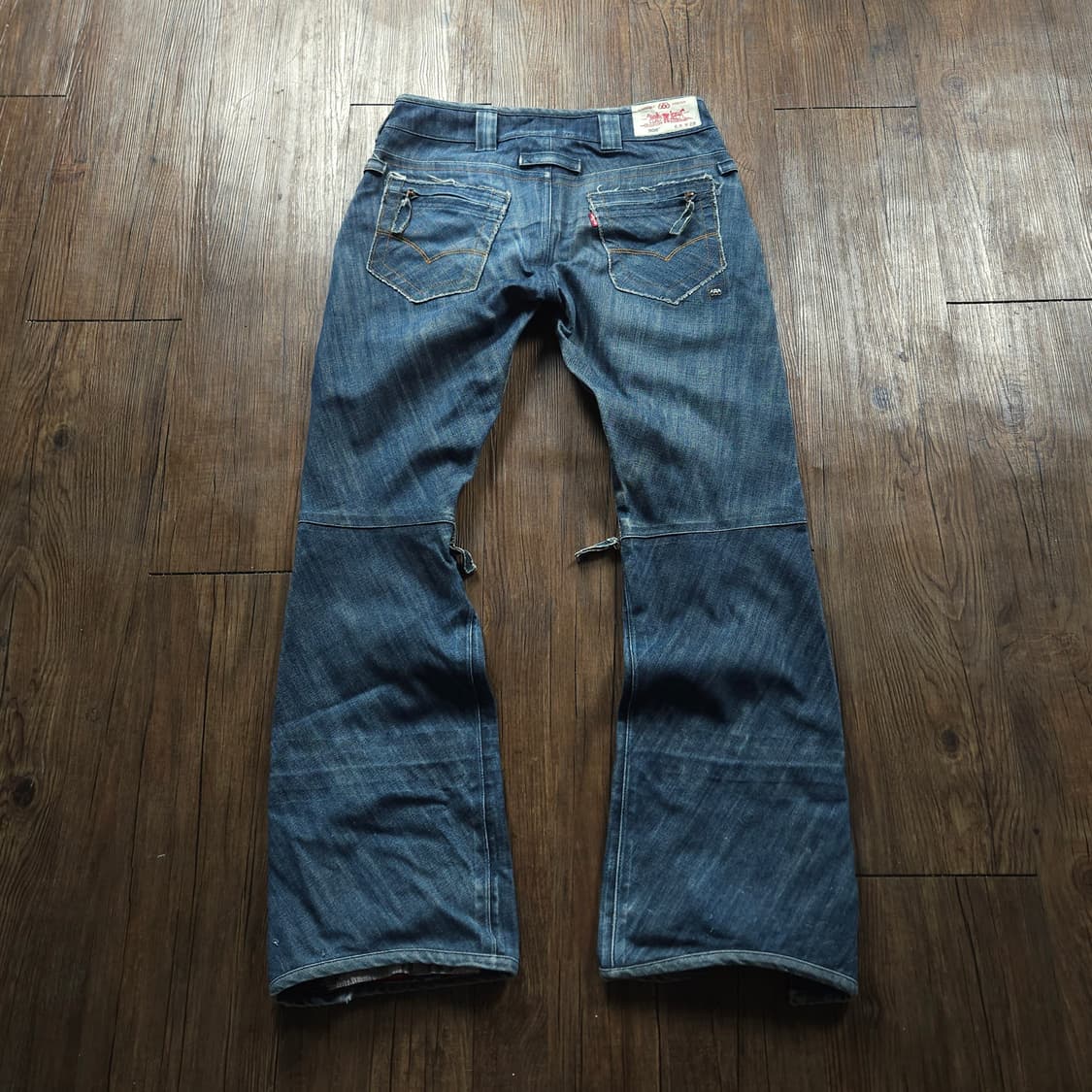 리바이스 X 686 로우 라이즈 데미 부츠 스노우 보드 데님 팬츠 상품이미지1