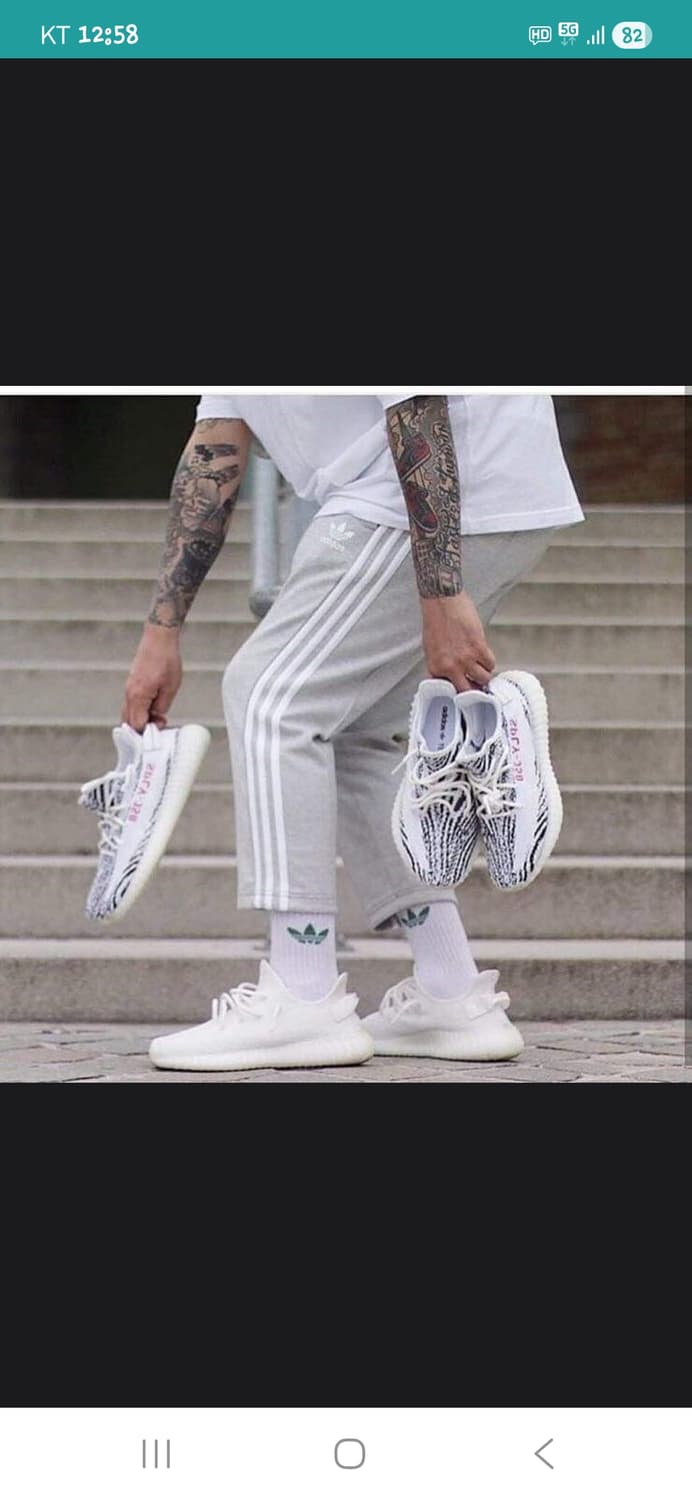 아디다스 뉴욕 핀턱 삼선 7부 팬츠 95 상품이미지7