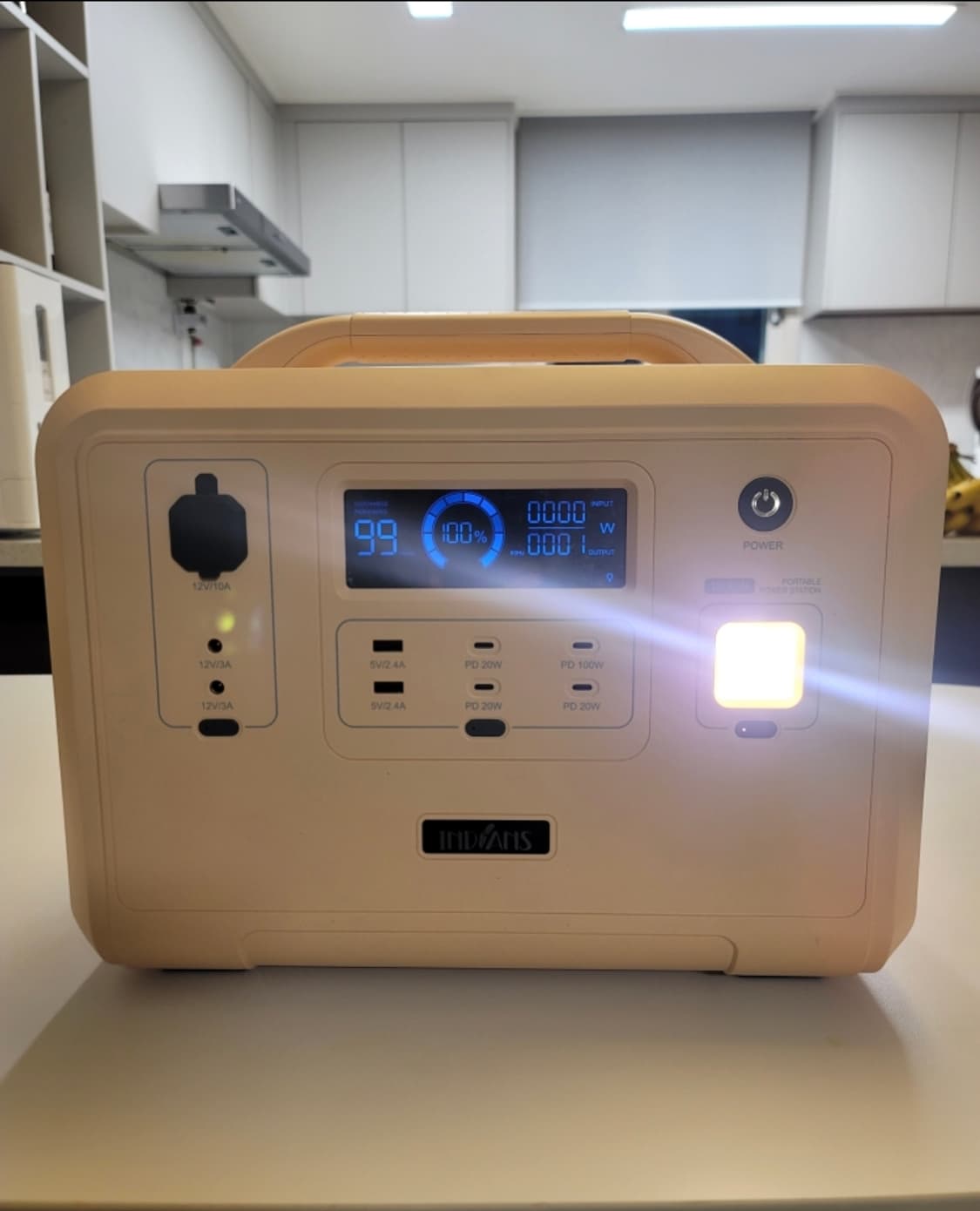인디언즈 파워뱅크 1200w 상품이미지3