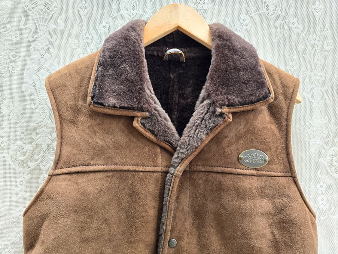 90s 나이츠 뉴질랜드 핸드메이드 무스탕 상품이미지2