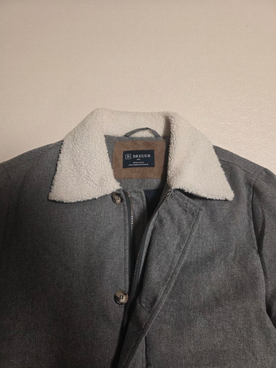 브루이어 양털 구스다운 a2 패딩 점퍼 자켓 상품이미지3