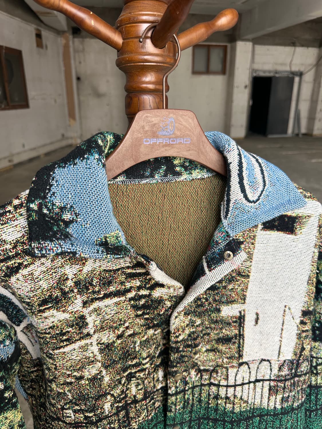 빈티지 블랭킷 자켓 상품이미지3