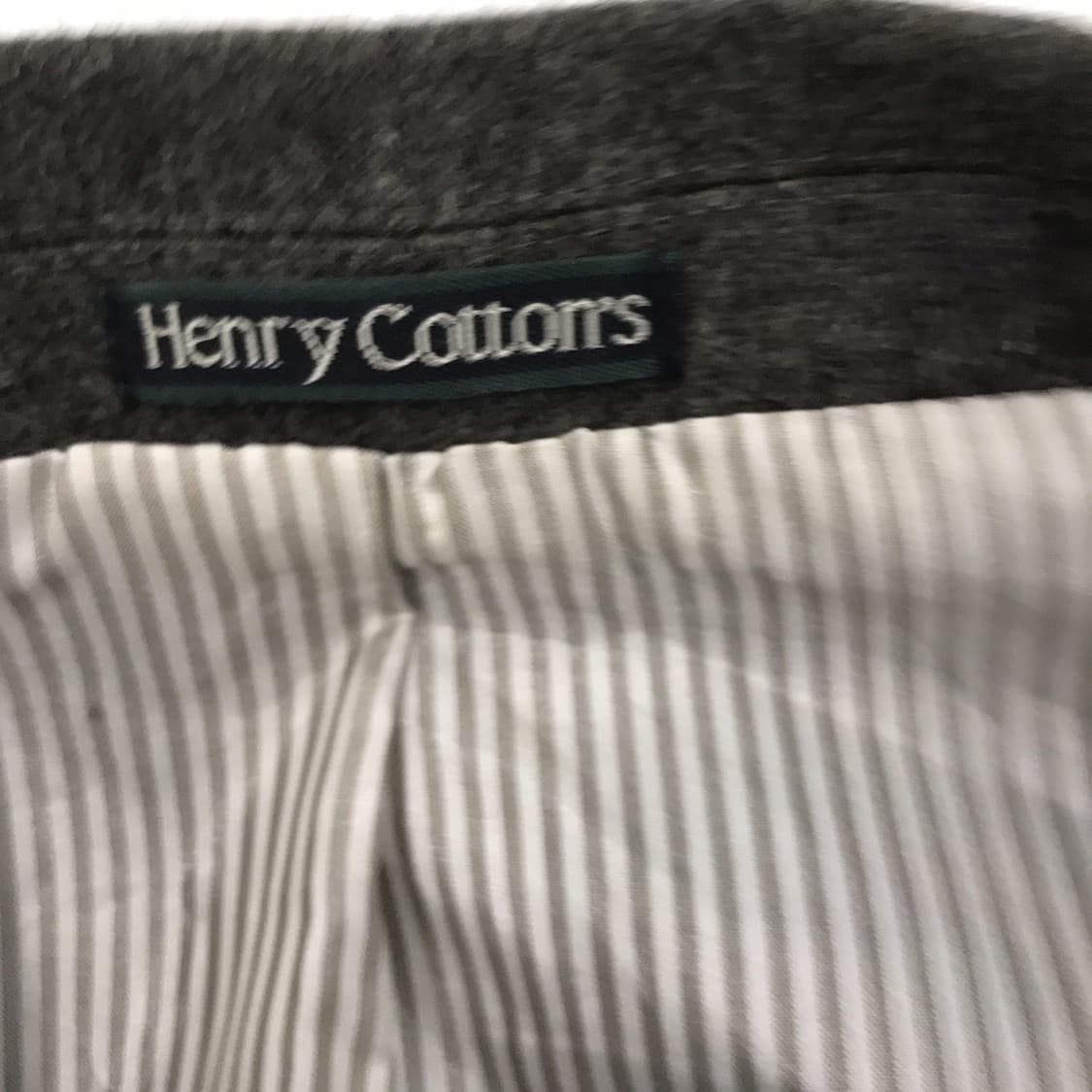 헨리코튼 이태리 모직자켓 [남성105] 상품이미지5