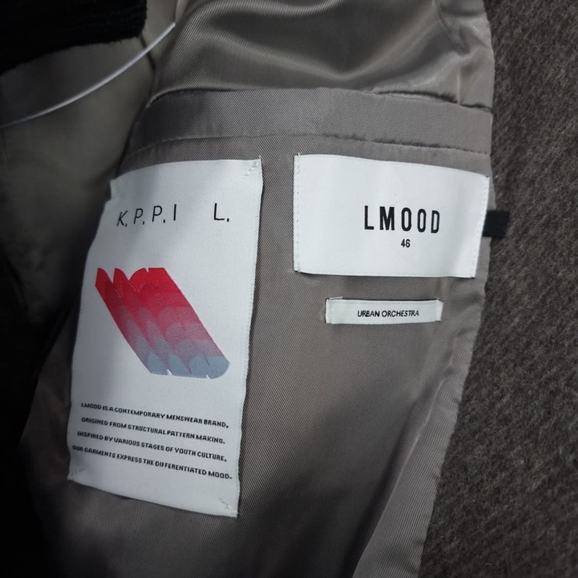 [엘무드] 캐시미어 울 블랜디드 싱글 모직 롱 코트 M18005 상품이미지7