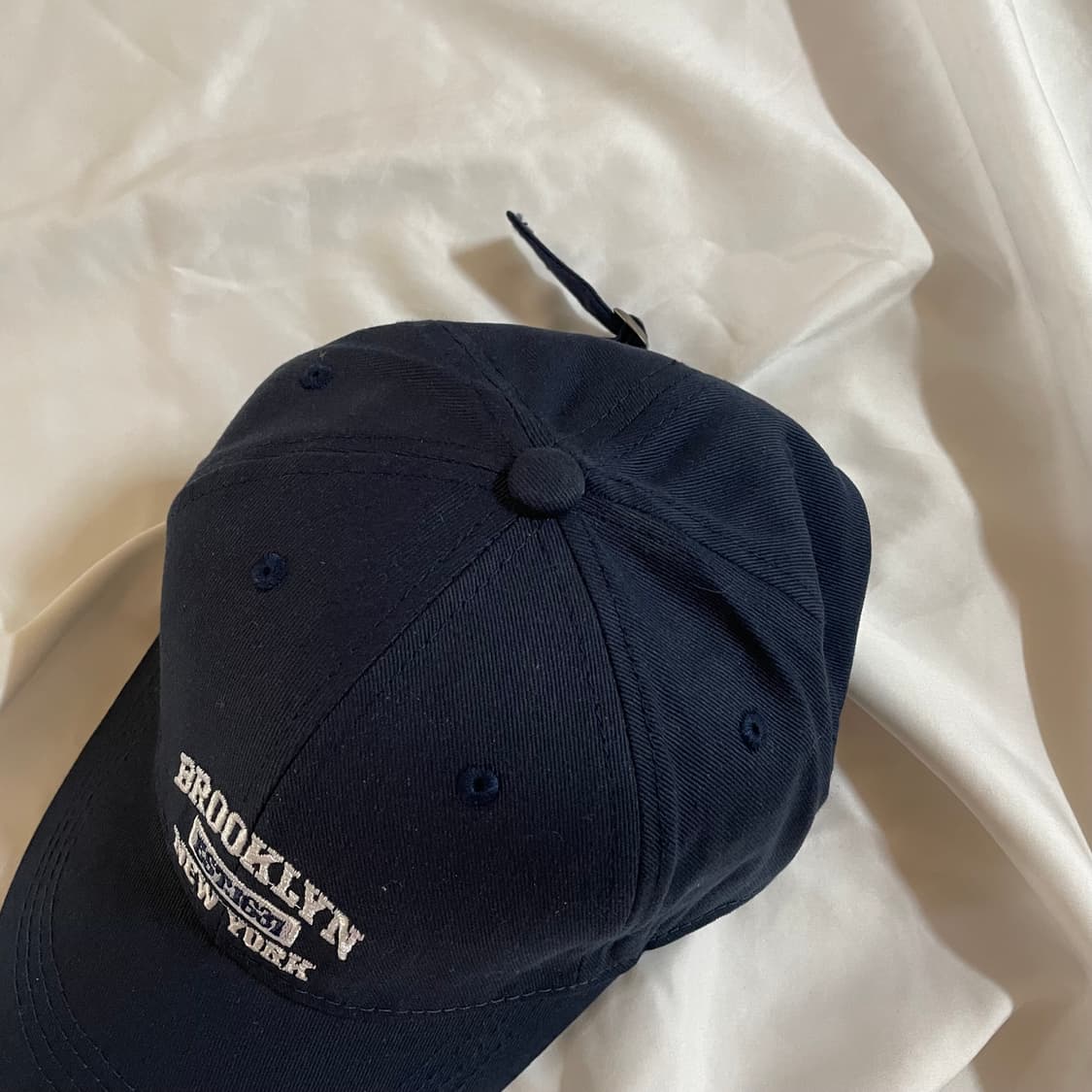 브루클린 레터링 네이비 볼캡 상품이미지3