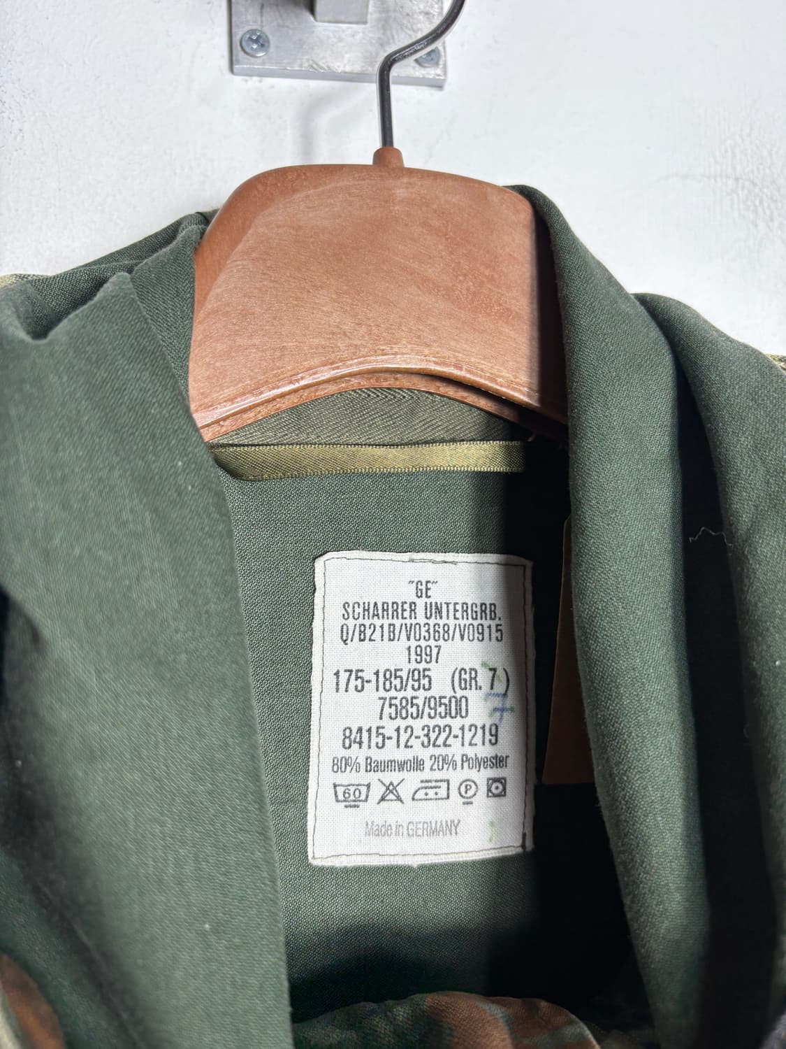 GE 독일군 90s 야상 자켓 상품이미지4