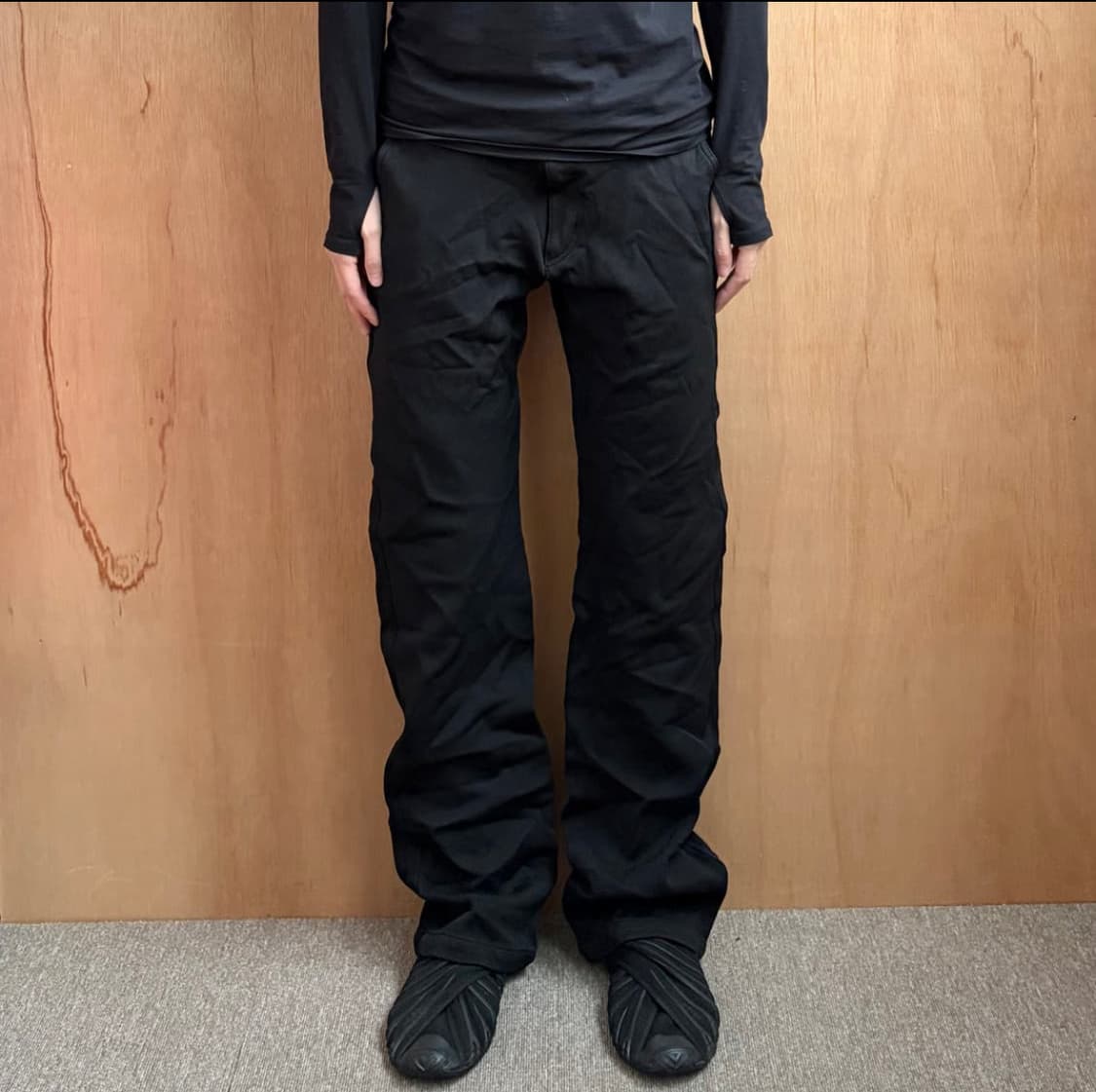 꼼데가르송 옴므 링클 폴리 축융 팬츠 상품이미지1