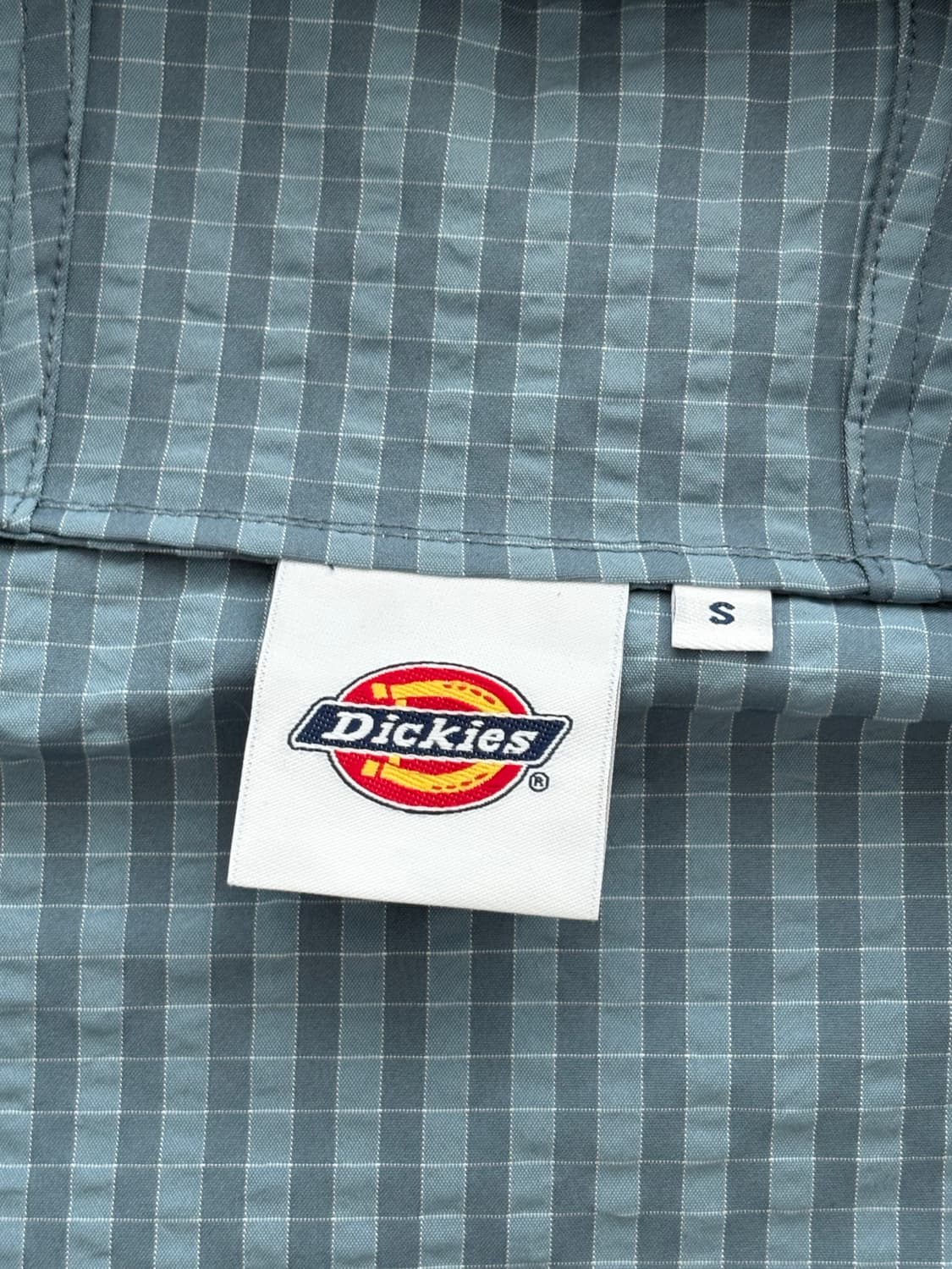 디키즈 그리드 체크 라이트 윈드브레이커 Sky Blue 스카이블루 상품이미지4