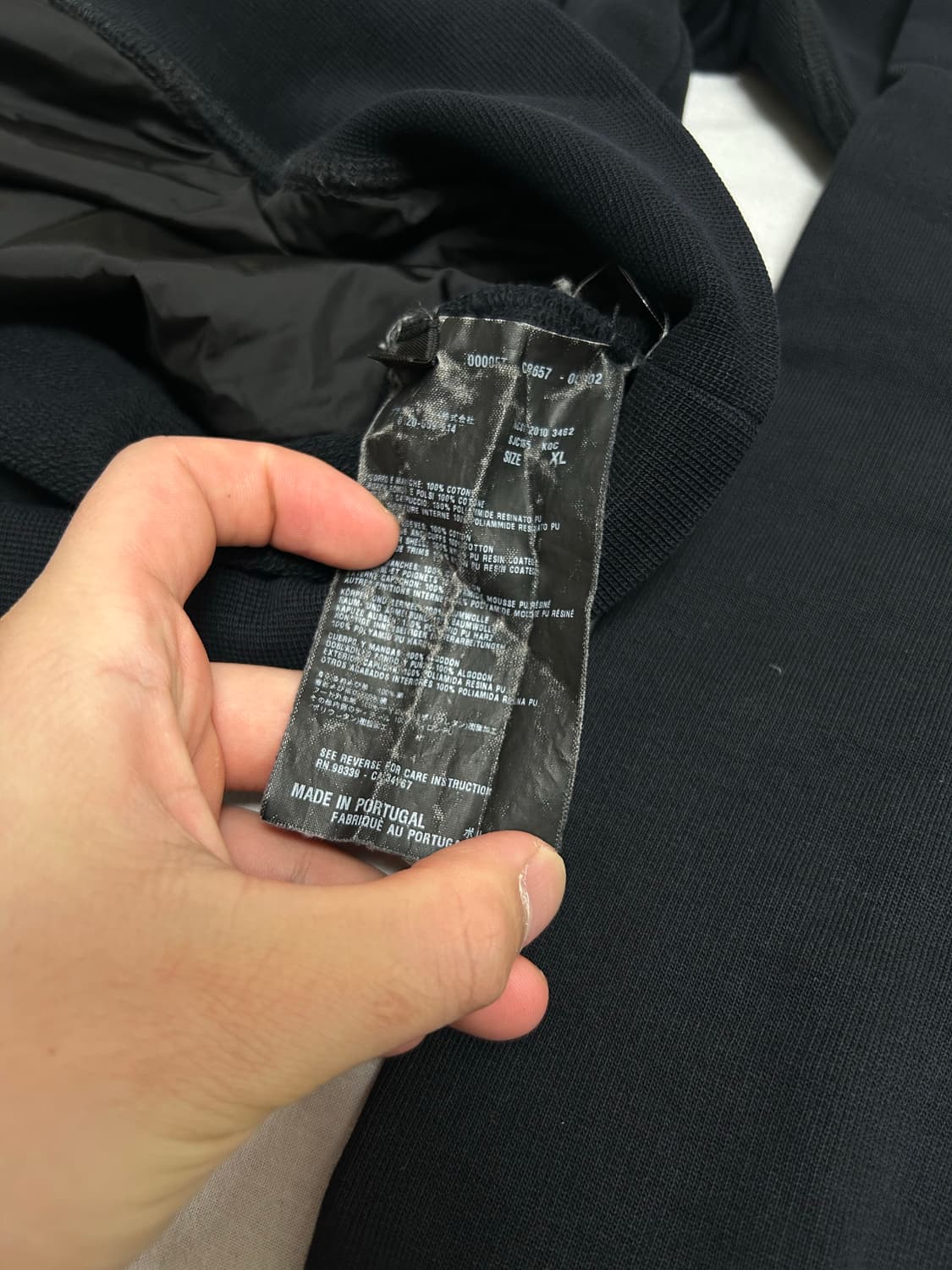 PRADA 프라다 코튼 나일론 후드집업 상품이미지3