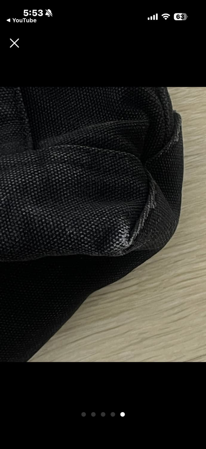 폴로 토트백 블랙 빈티지 상품이미지5