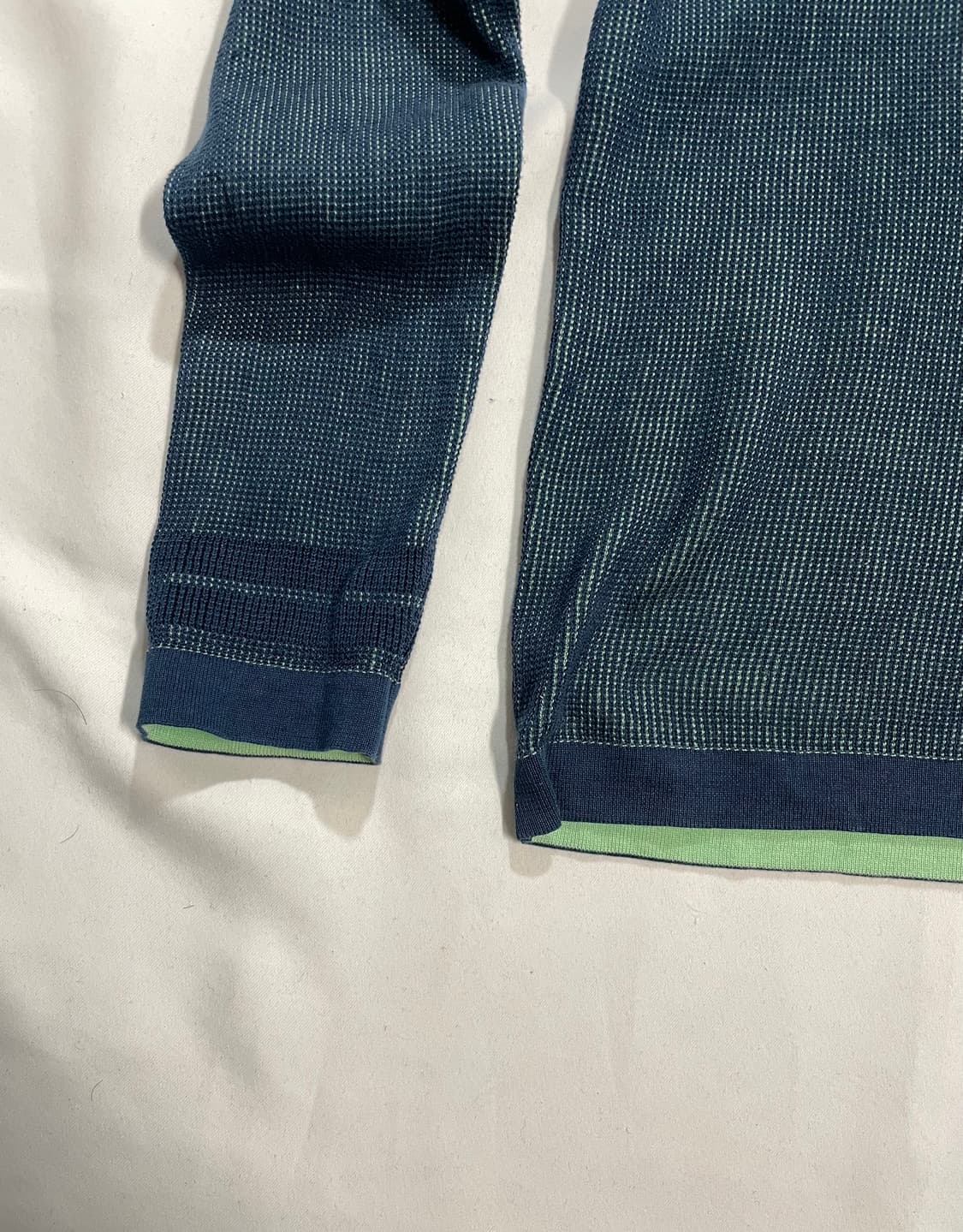 스톤아일랜드 17fw 투톤 와플 코튼니트 상품이미지5