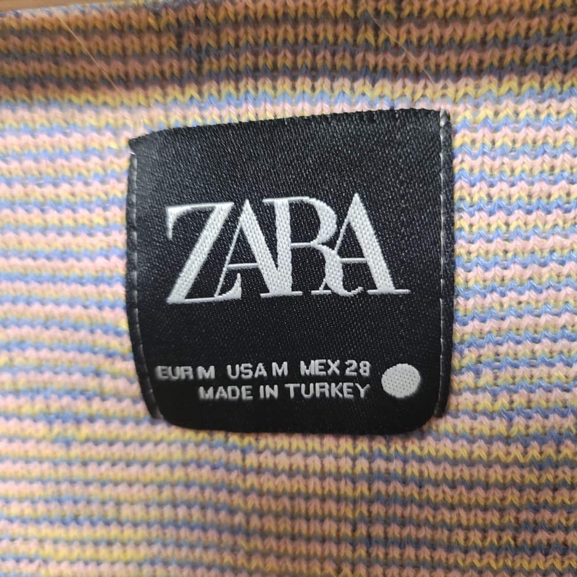 [M] 자라 패턴 니트 조끼 상품이미지3