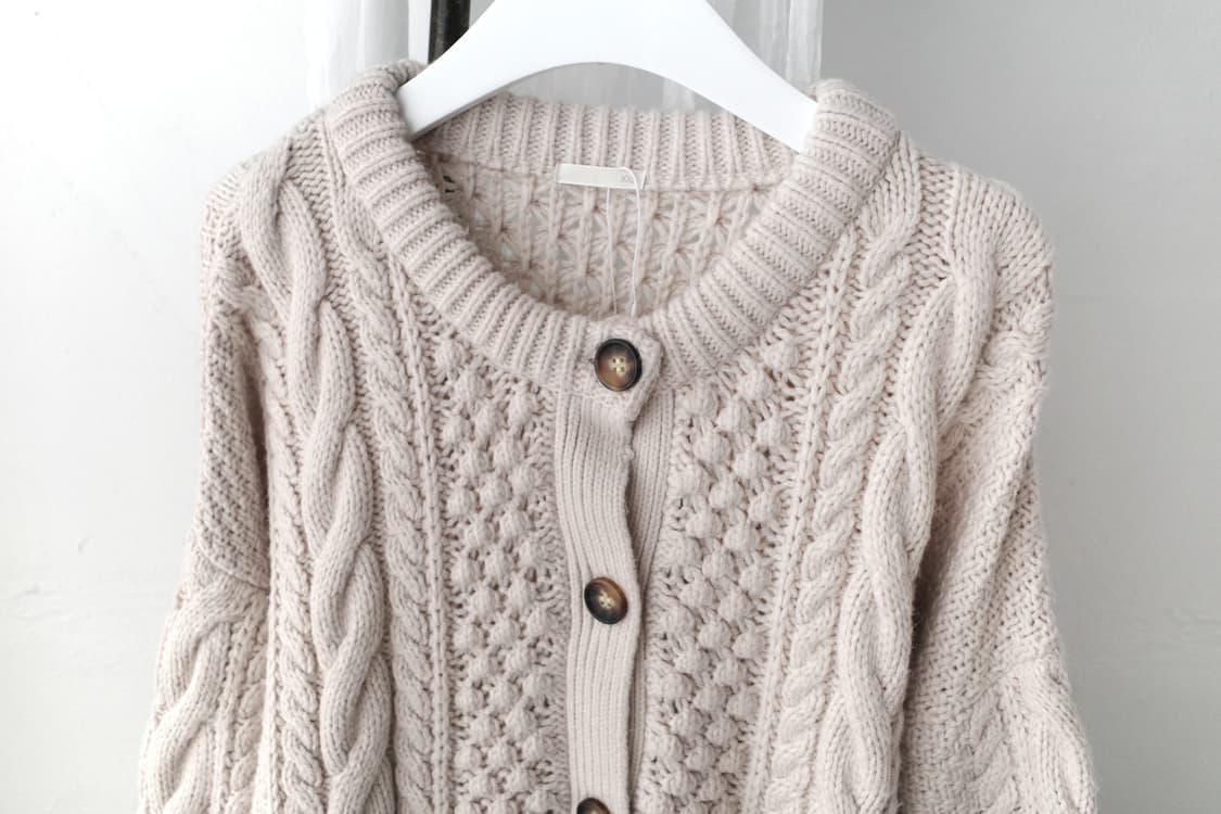 crochet knit cardigun 상품이미지3