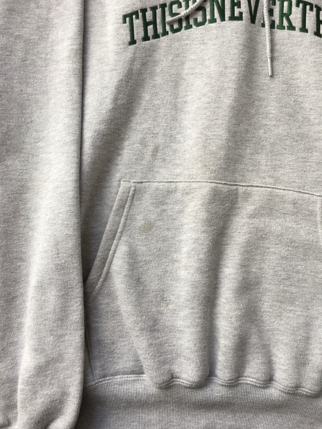 디스이즈네버댓 레터링 후드티 상품이미지5