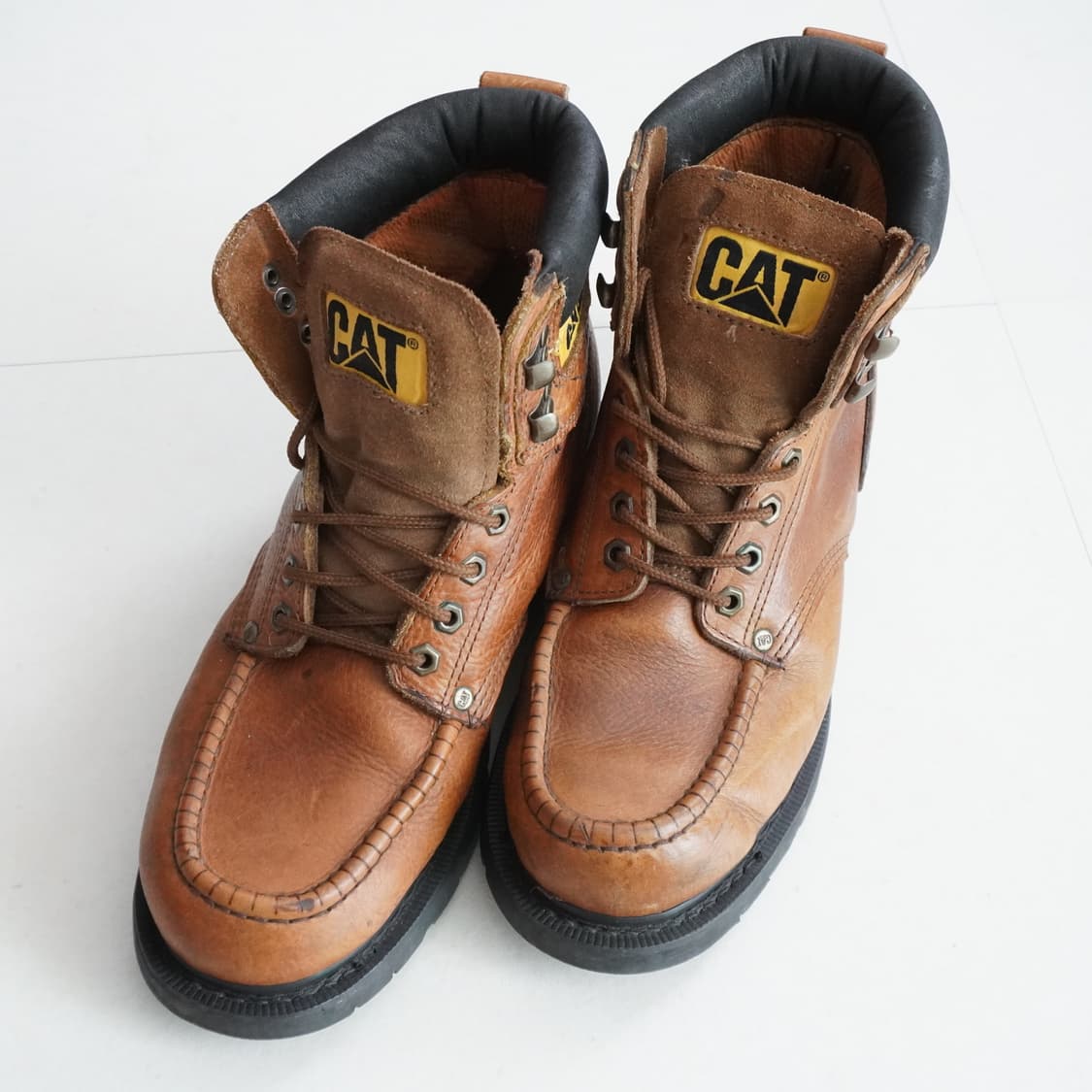 CAT 캐터필러 가죽 워커 부츠 280 상품이미지3