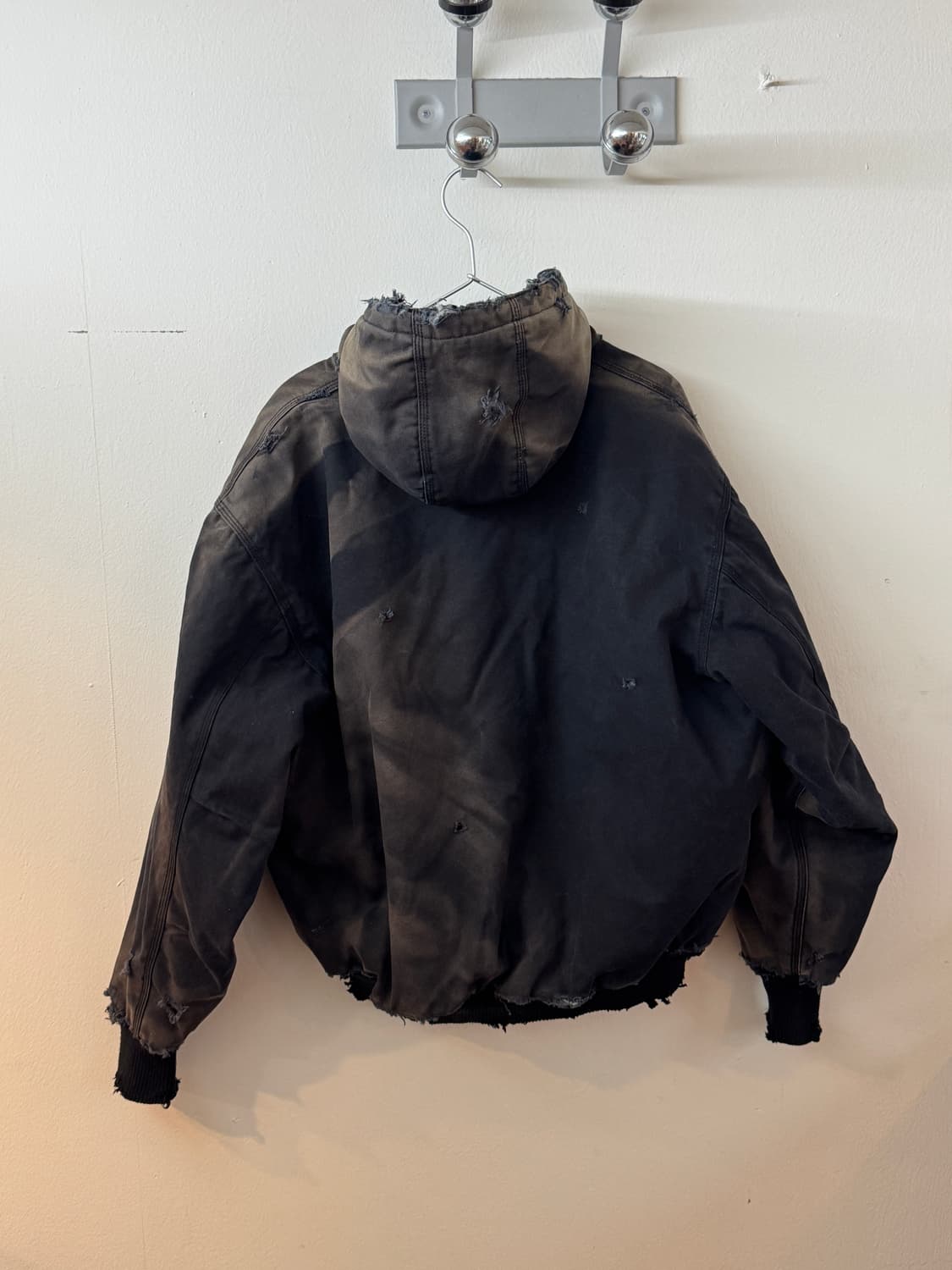 90s sun bleached quilted lined jumper 상품이미지7