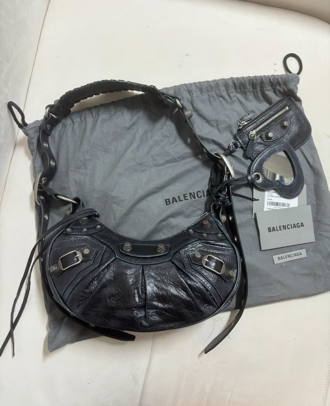 [새상품 정품] 발렌시아가 르카골 xs 블랙 상품이미지1