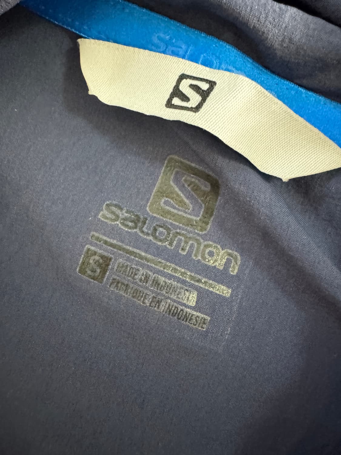 공용!! 살로몬 Salomon 올드스쿨 윈드스토퍼 후드 바람막이 S 상품이미지3