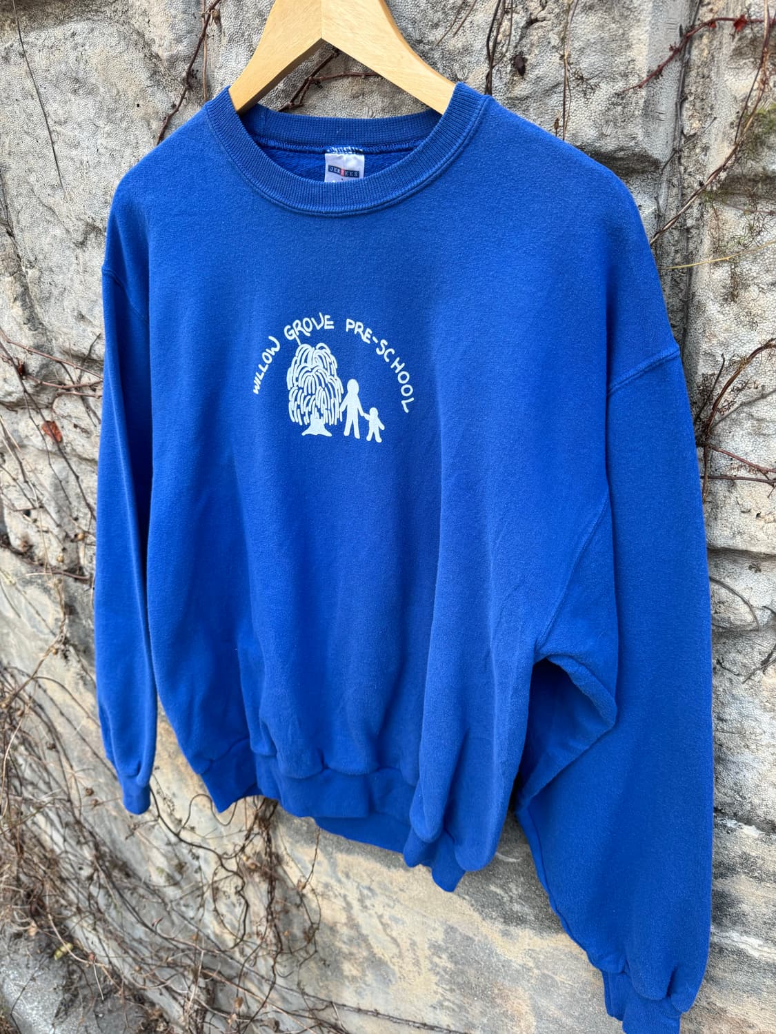 00s 저지스 러셀 빈티지 프린팅 스웻 셔츠 맨투맨 블루 m 상품이미지3