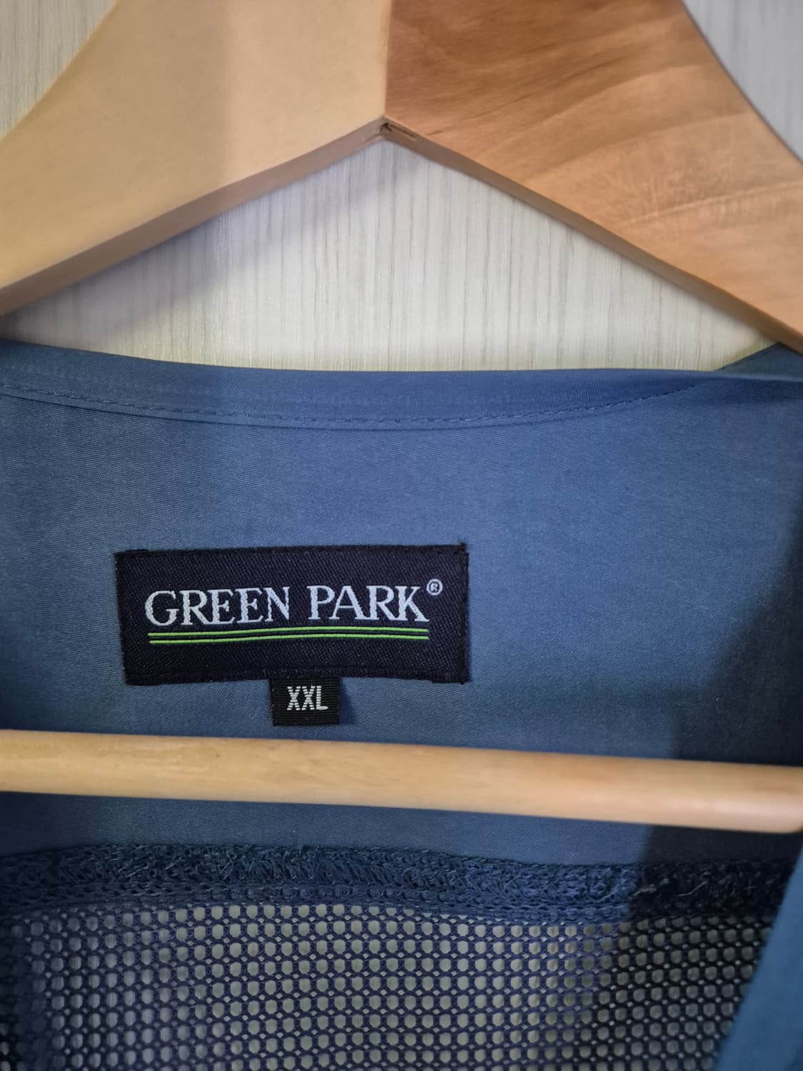 GREEN PARK 작업 조끼 XXL 블루 상품이미지3