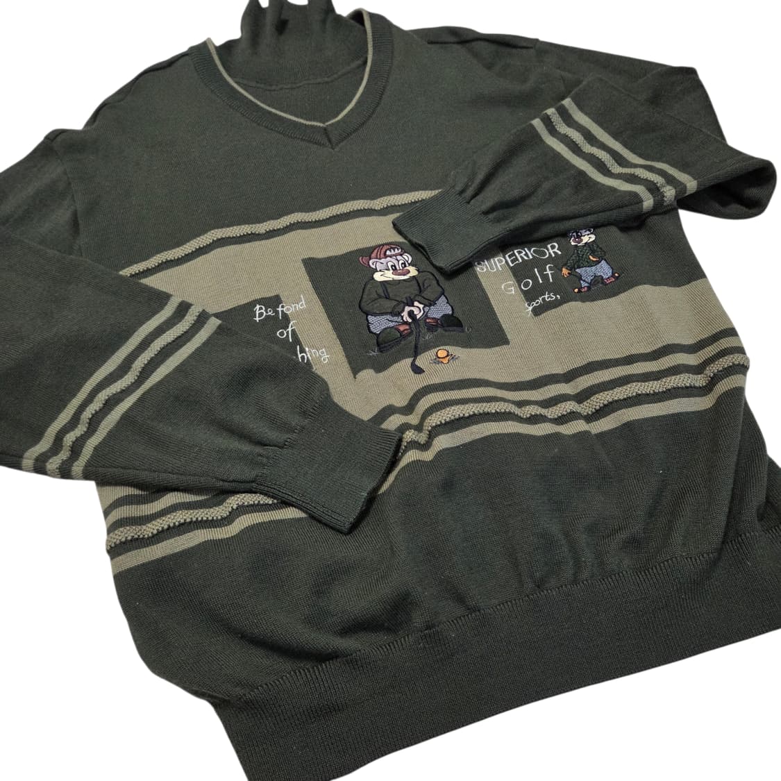 SUPERIOR 슈페리어 골프웨어 울 니트 (내피 포함) 상품이미지3