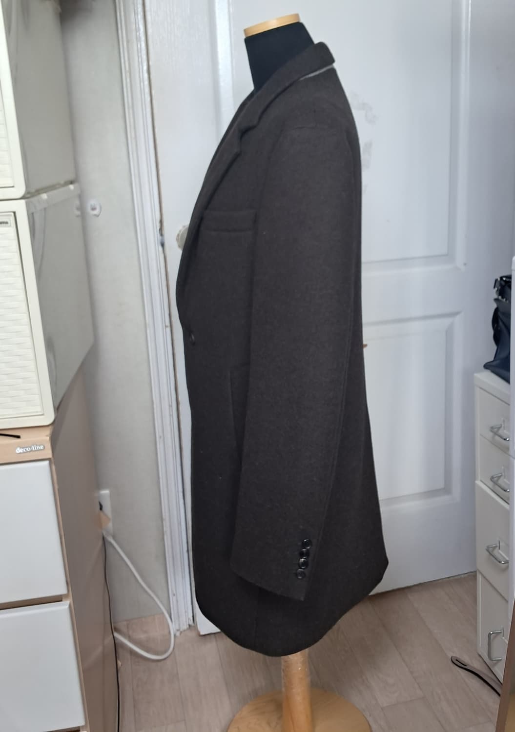 커스텀멜로우 customellow 남성 모 코트 100~105 상품이미지2