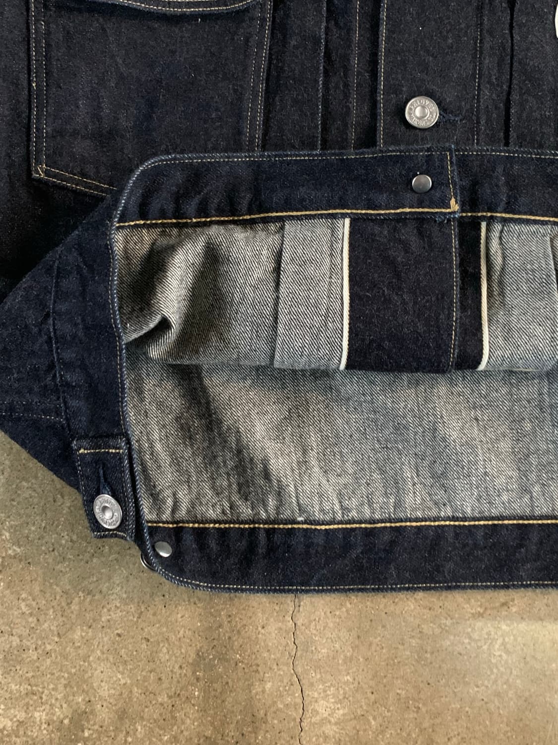 피그벨 메이커스 PM-300 클래식 진 자켓 인디고 상품이미지6