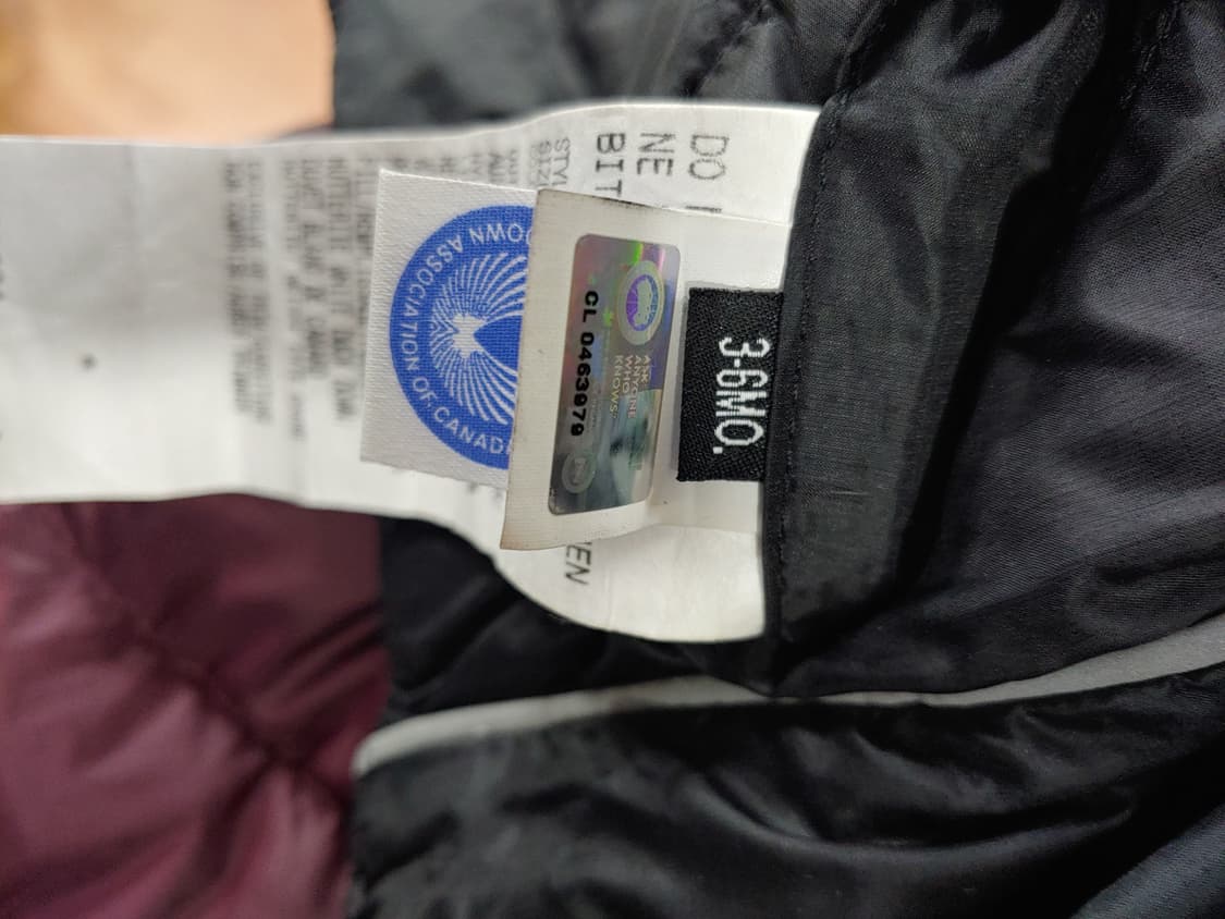 캐나다구스 영아 리버시블 패딩 조끼 상품이미지5