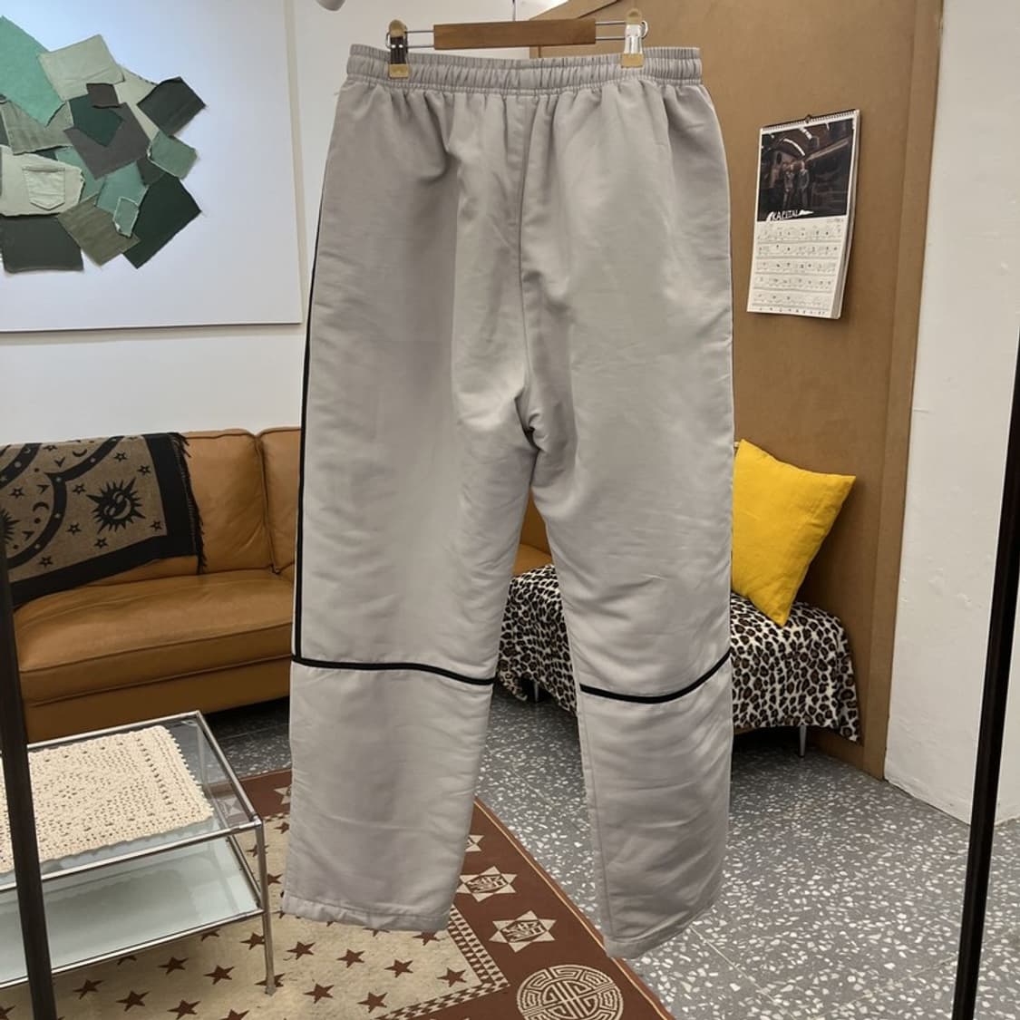 나이키 올드스쿨 빈티지 사이드라인 바람막이 트랙팬츠 XL C10320 상품이미지4