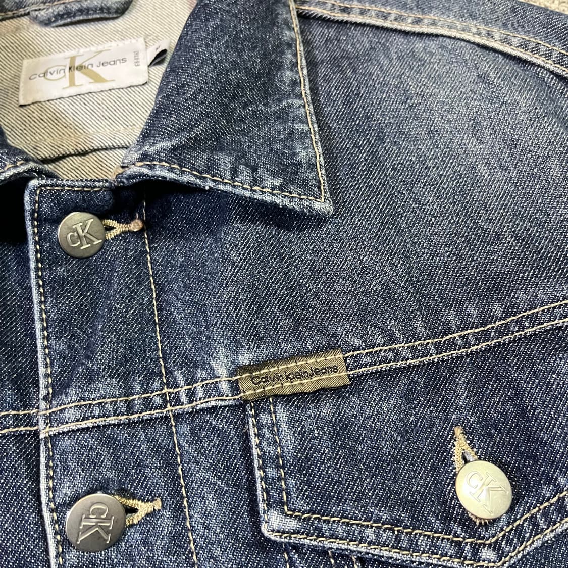 켈빈클라인 진스 데님 자켓 상품이미지2