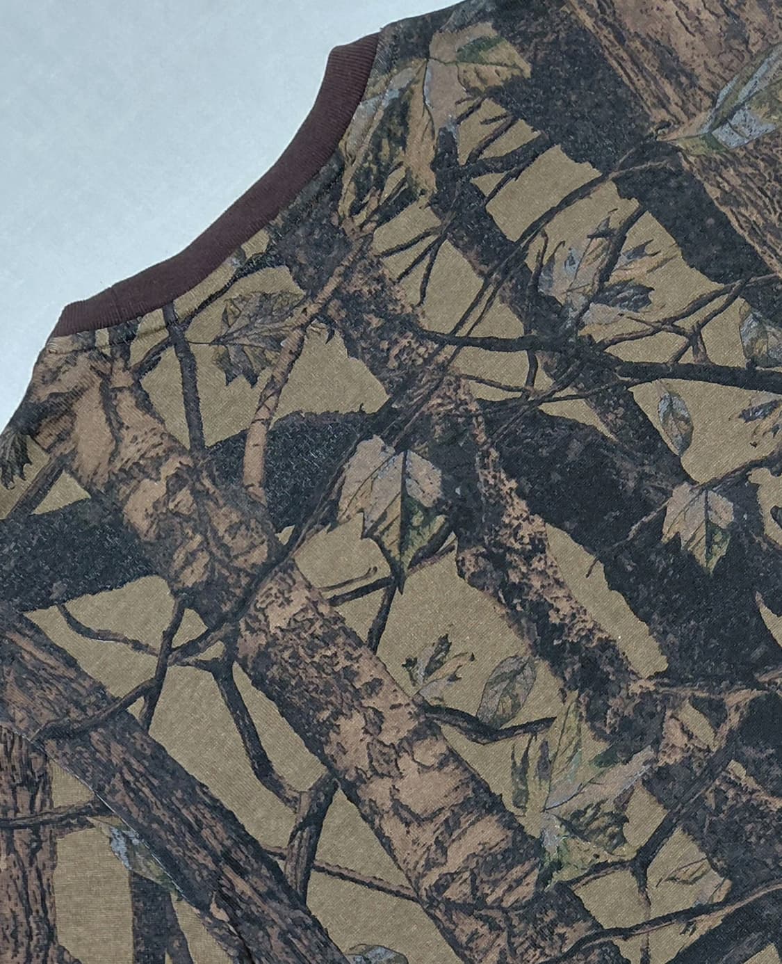 [95/M] FAT 리얼트리 카모 헤비웨이트 포켓 티셔츠-REDNECK 상품이미지8