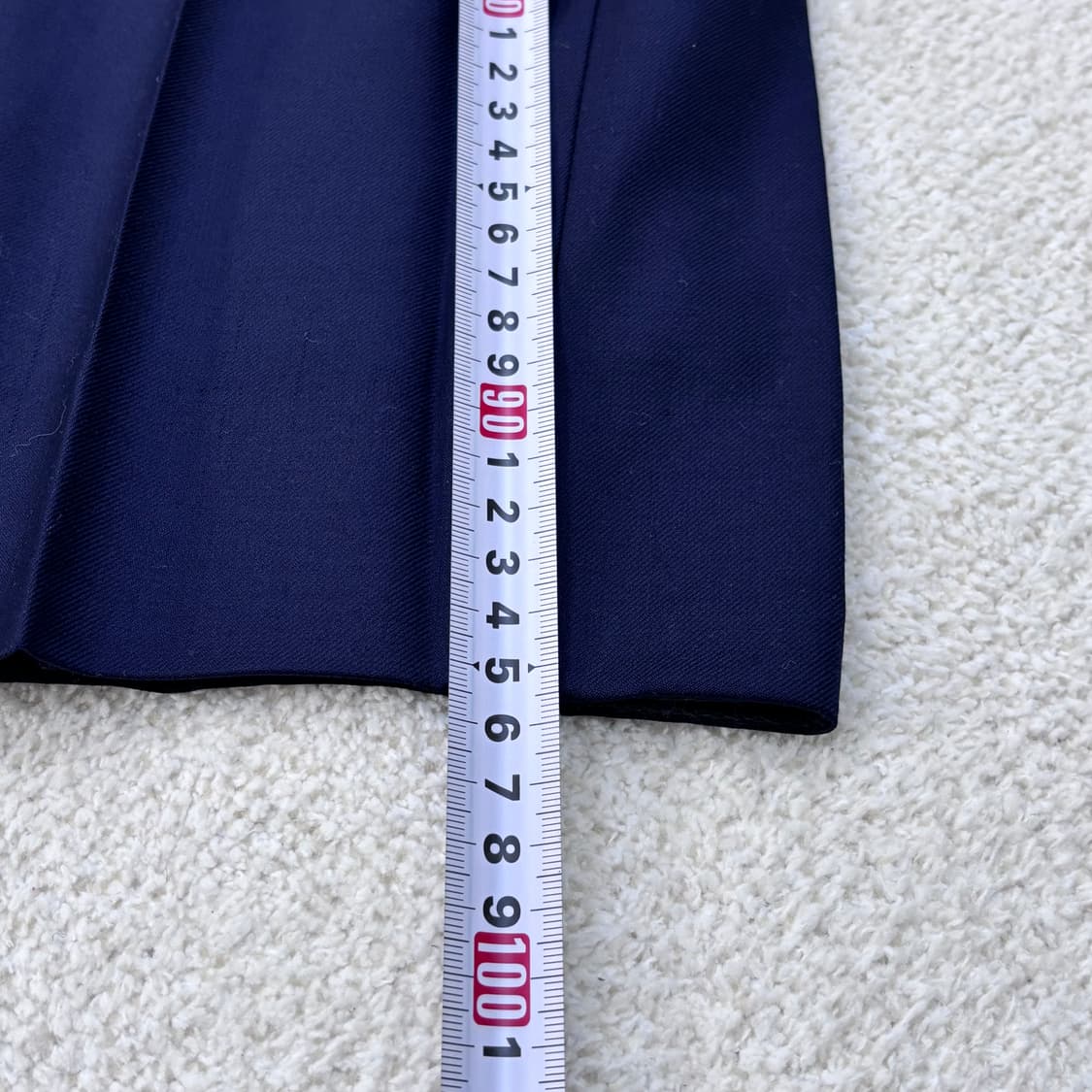 46R 구찌 슈트 바지 팬츠 네이비 0306E 상품이미지7