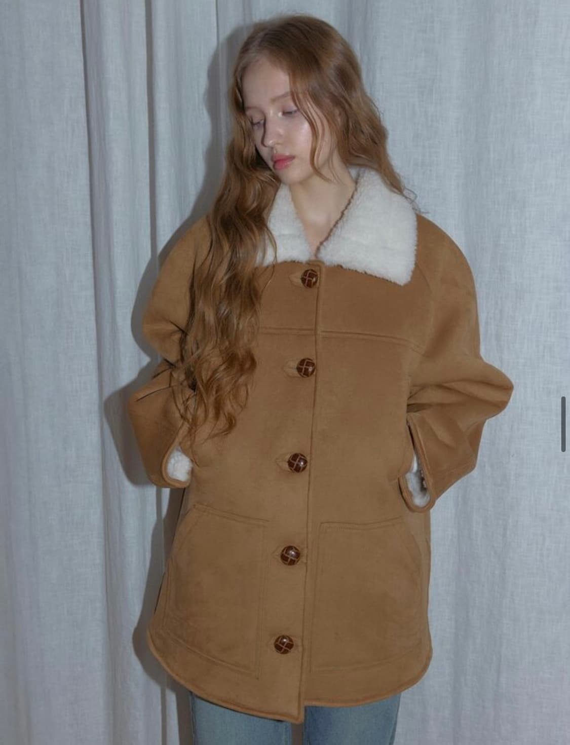 헤더먼트 오슬로 무스탕 상품이미지2