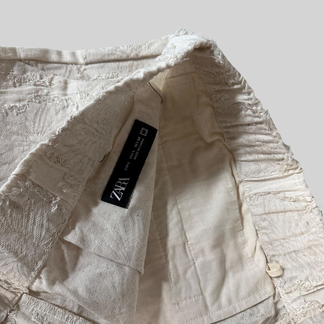 자라 자카드 플로럴 쇼츠 32 상품이미지2