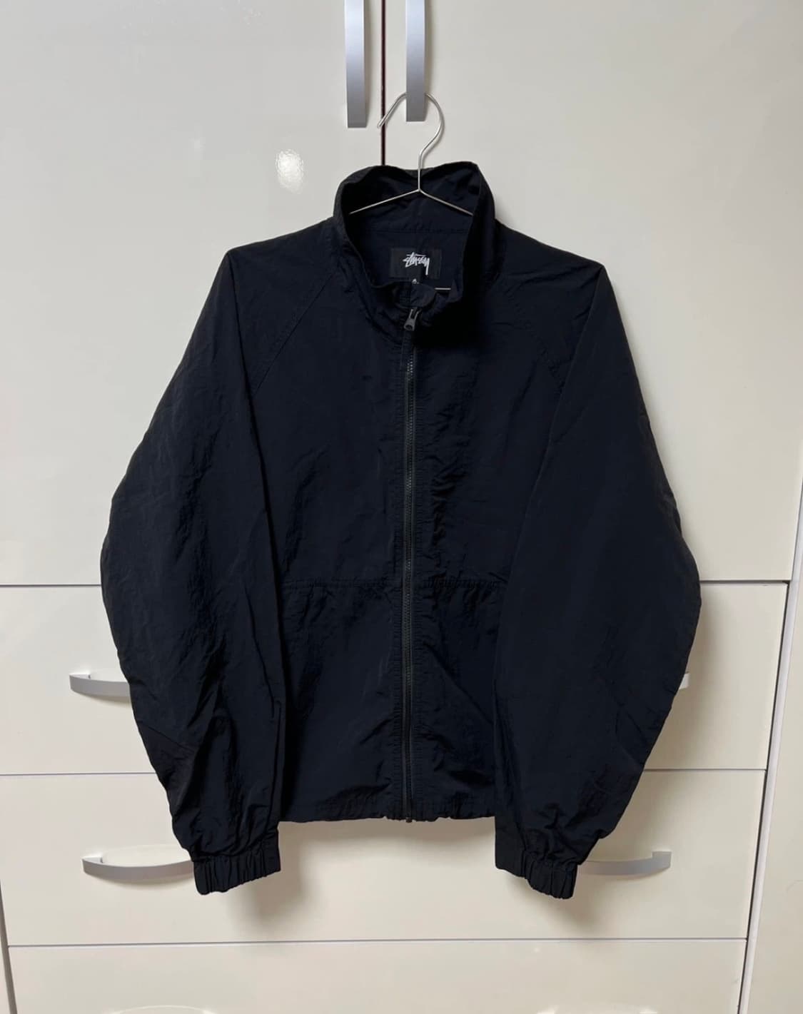 스투시 웜업자켓 블랙 상품이미지4