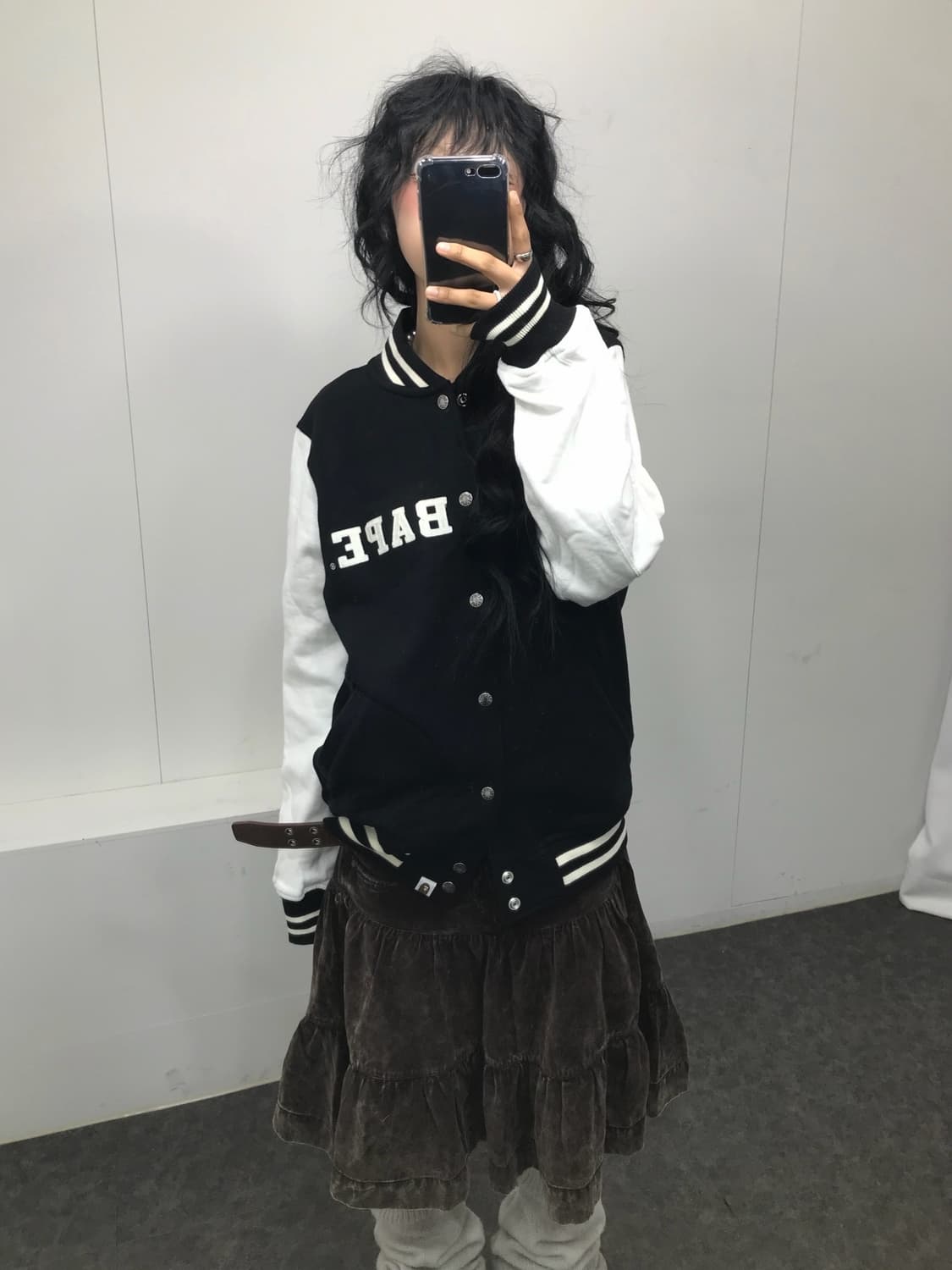 Bape Embroidery Patch Varsity JK ( 새상품 ) 상품이미지7