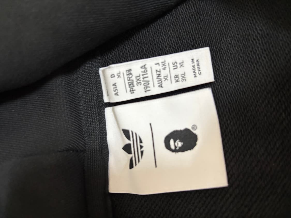 bape 베이프X아디다스 후드집업 3XL XXXL 팝니다. 상품이미지6