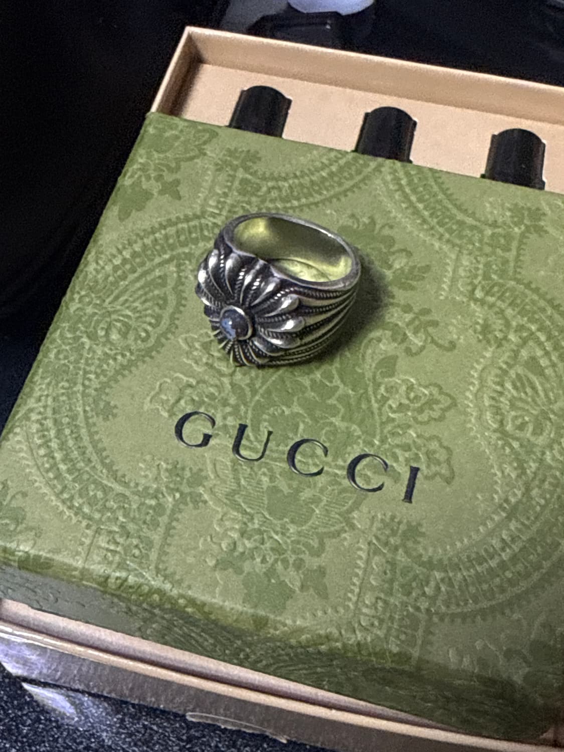 구찌 실버 반지 13호  상품이미지1