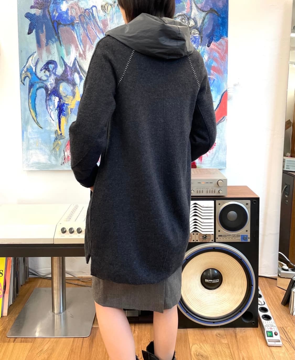 트랜짓 울 후드자켓 상품이미지5