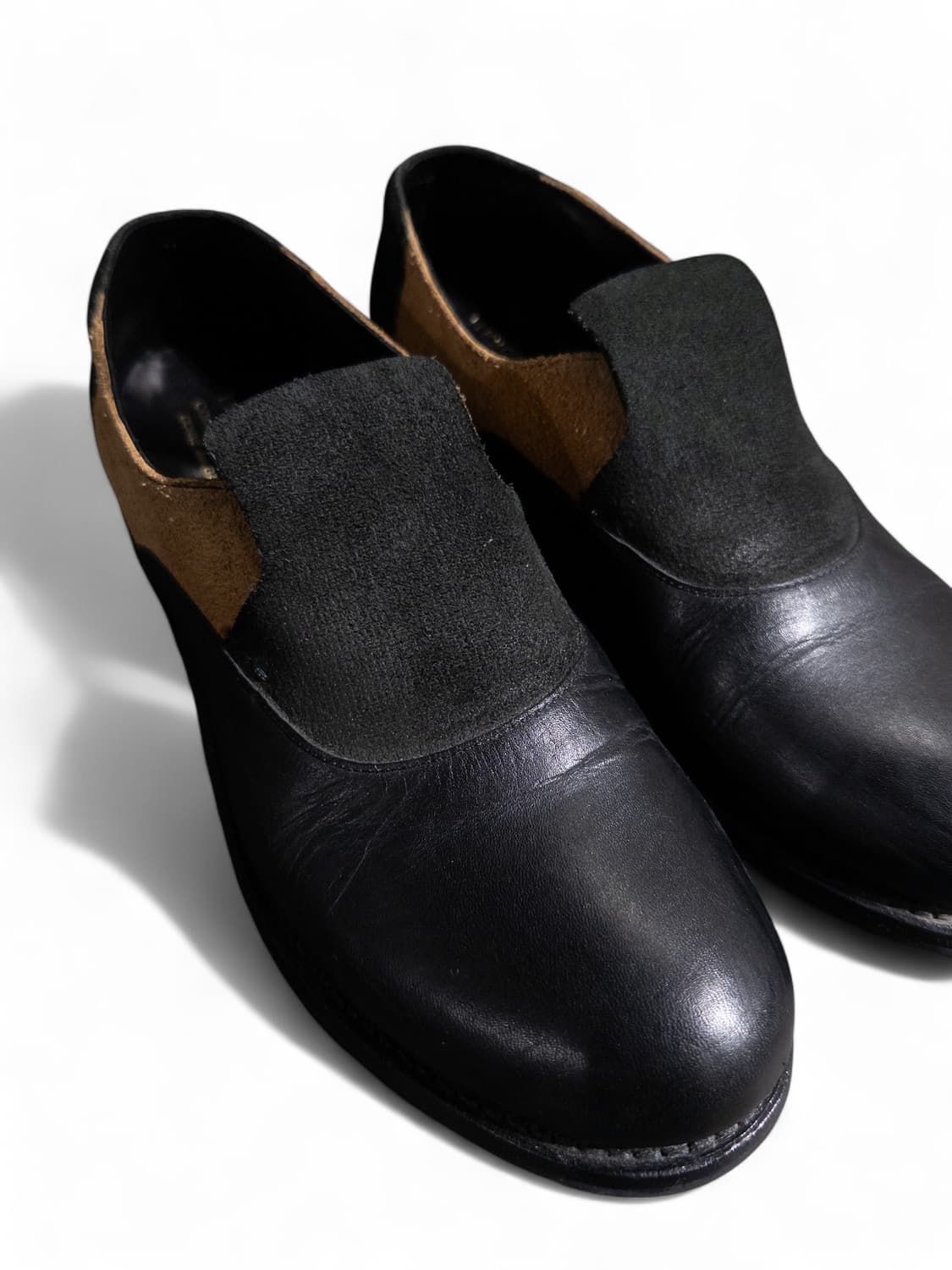 COMME des GARÇONS Leather & Suede SlipOn 상품이미지2