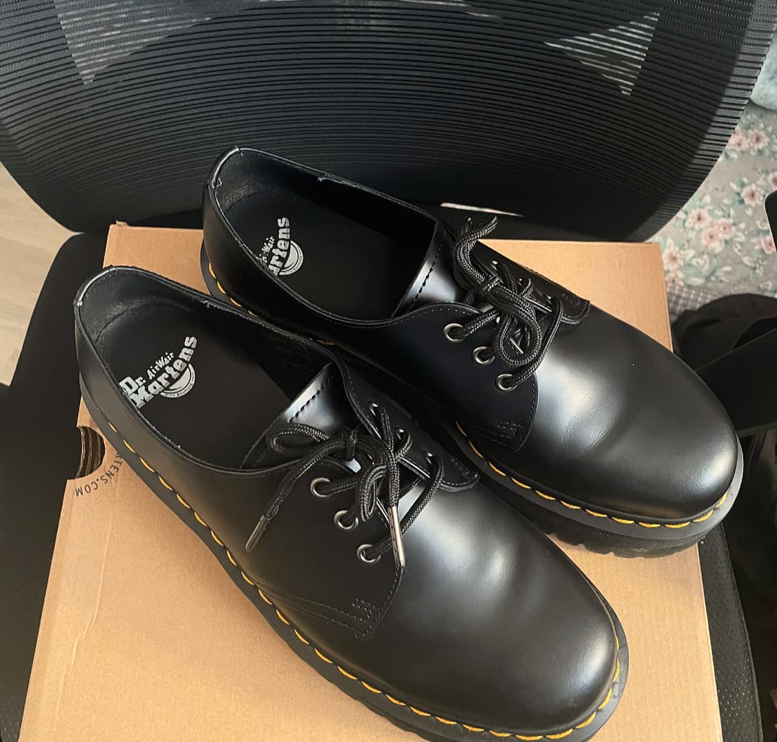 닥터마틴 1461 쿼드 블랙 (280) 판매 합니다! 상품이미지1