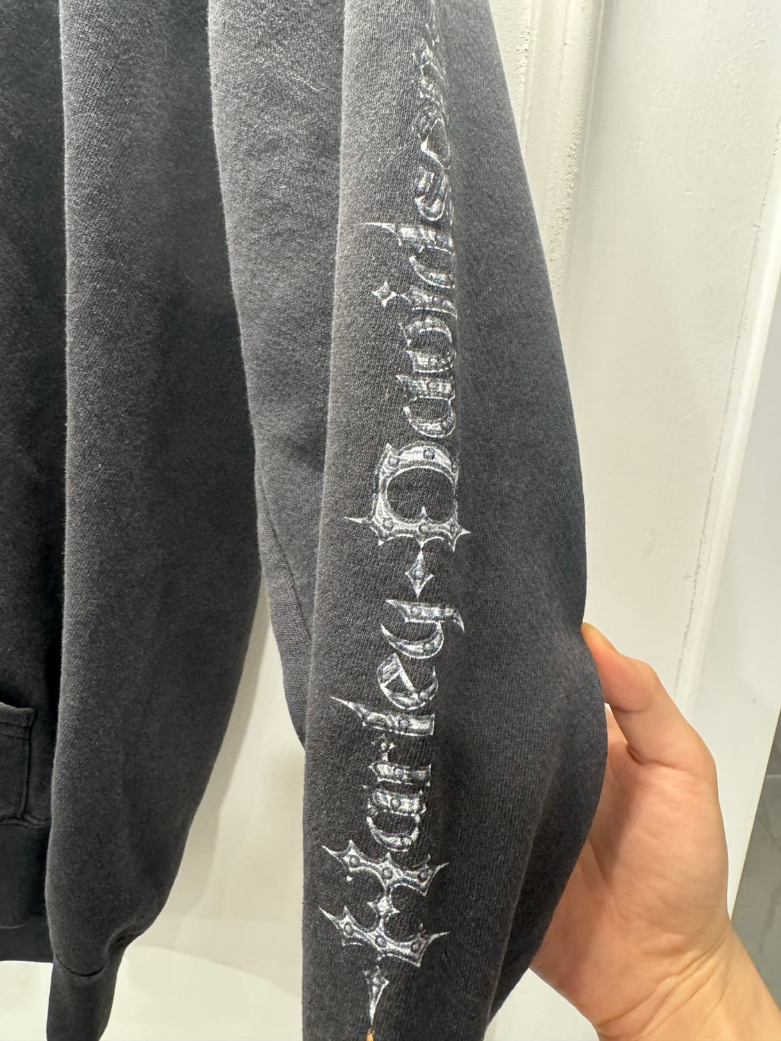 90s할리데이비슨 체인로고 후디 상품이미지3