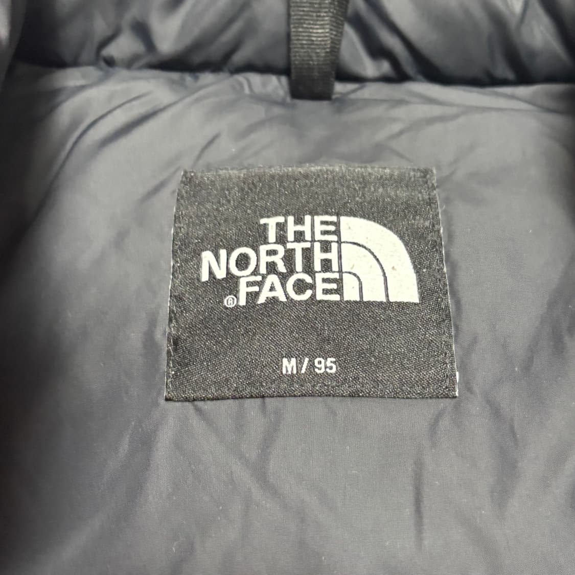 M 노스페이스 1996 눕시 오렌지 다운 패딩 상품이미지4