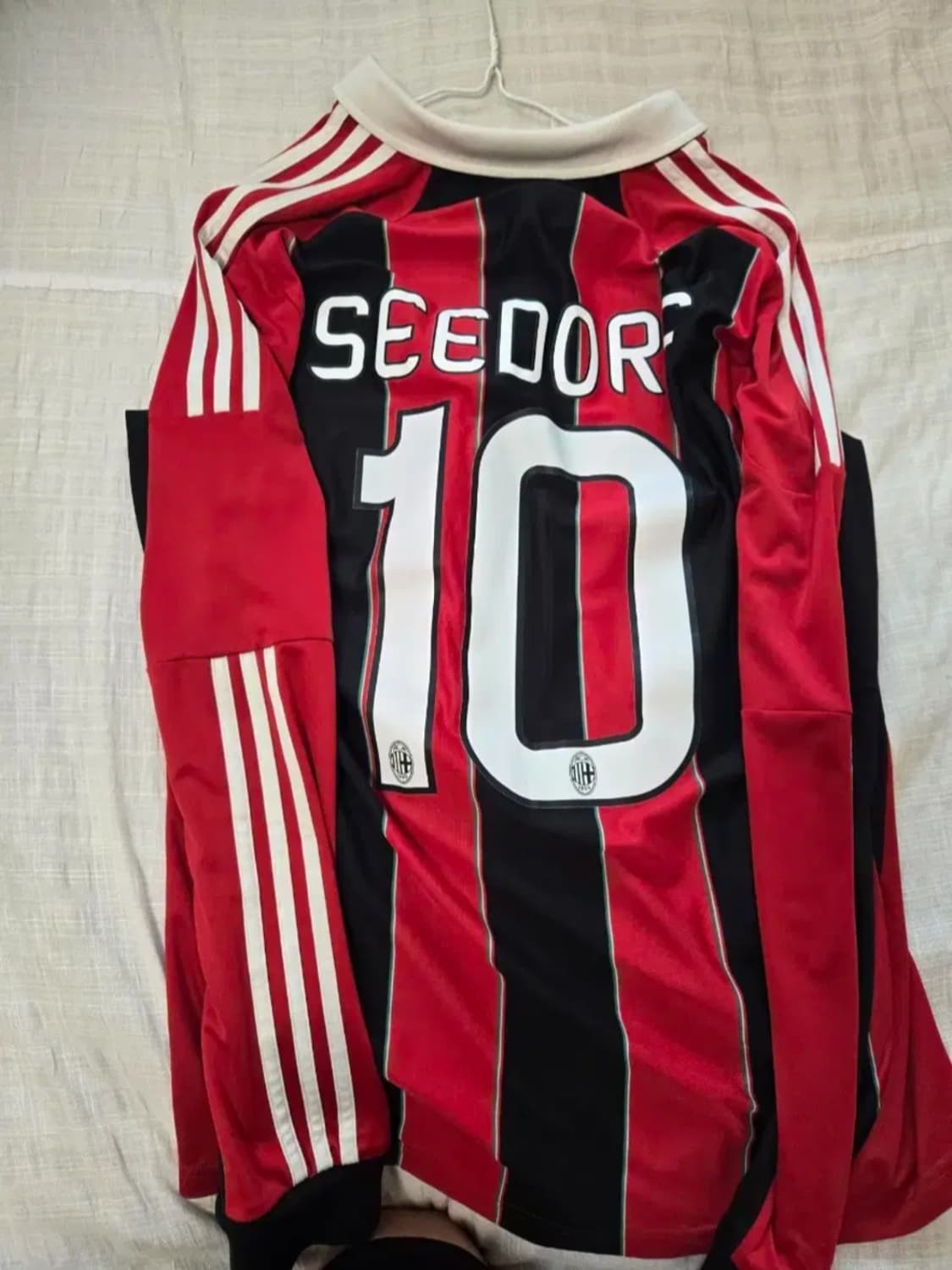 AC밀란 12-13 긴팔 세이도르프 셰도르프 긴팔 유니폼 롱슬리브 상품이미지4