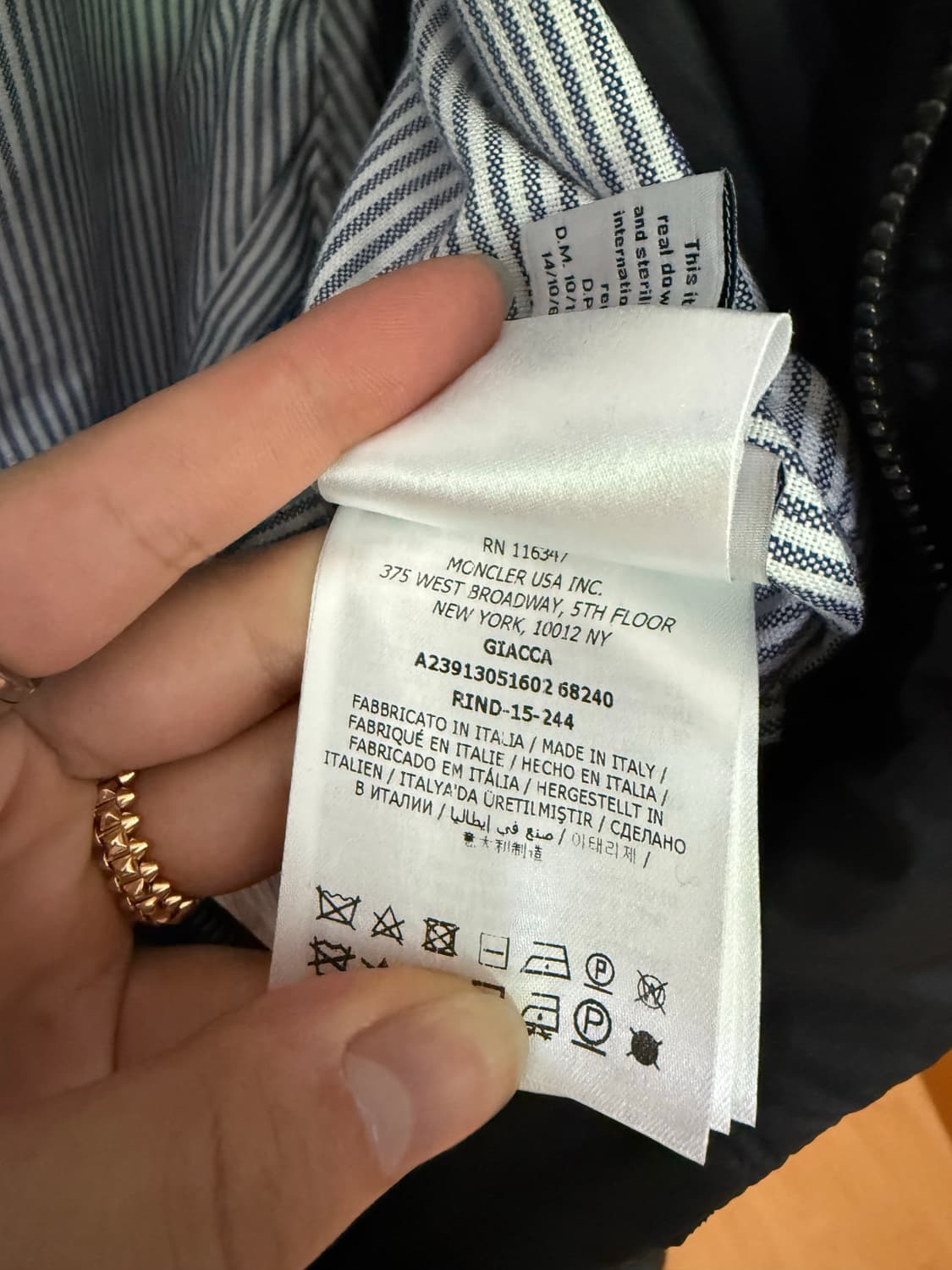 퀼팅 패딩 블레이저  상품이미지6