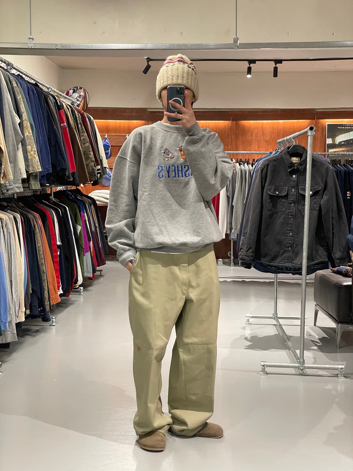 허쉬 초콜렛 맨투맨   상품이미지5