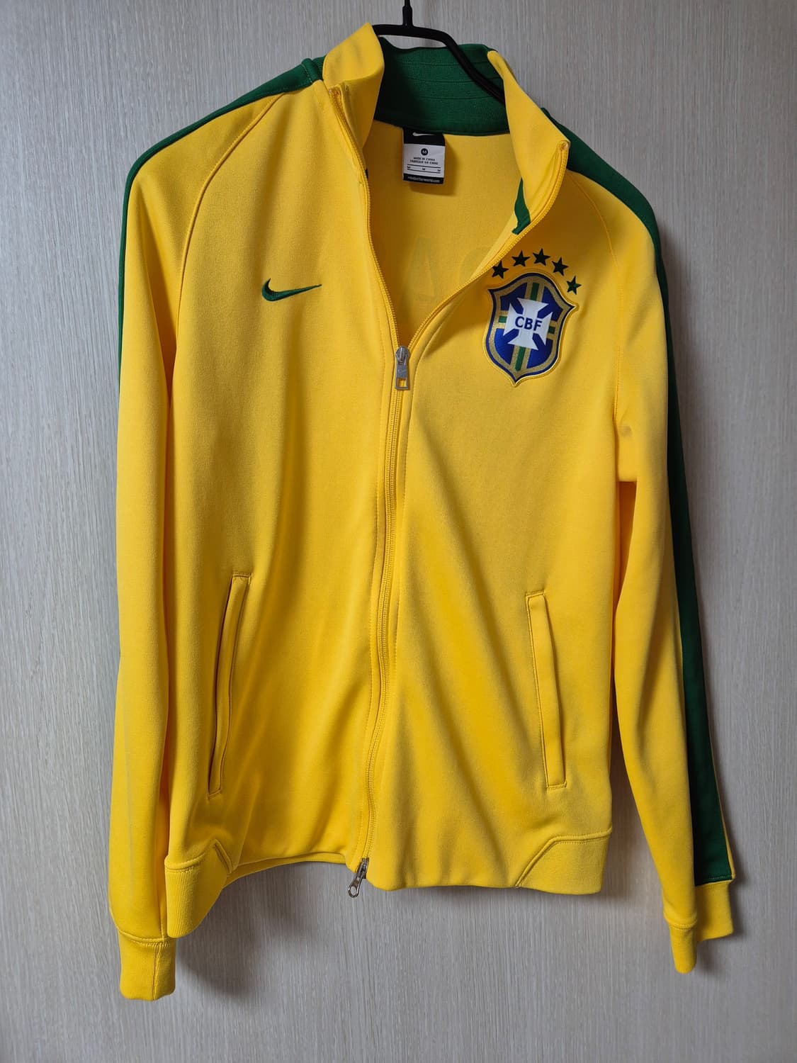 나이키  14-15 브라질 트랙탑 국대 져지 M 상품이미지1