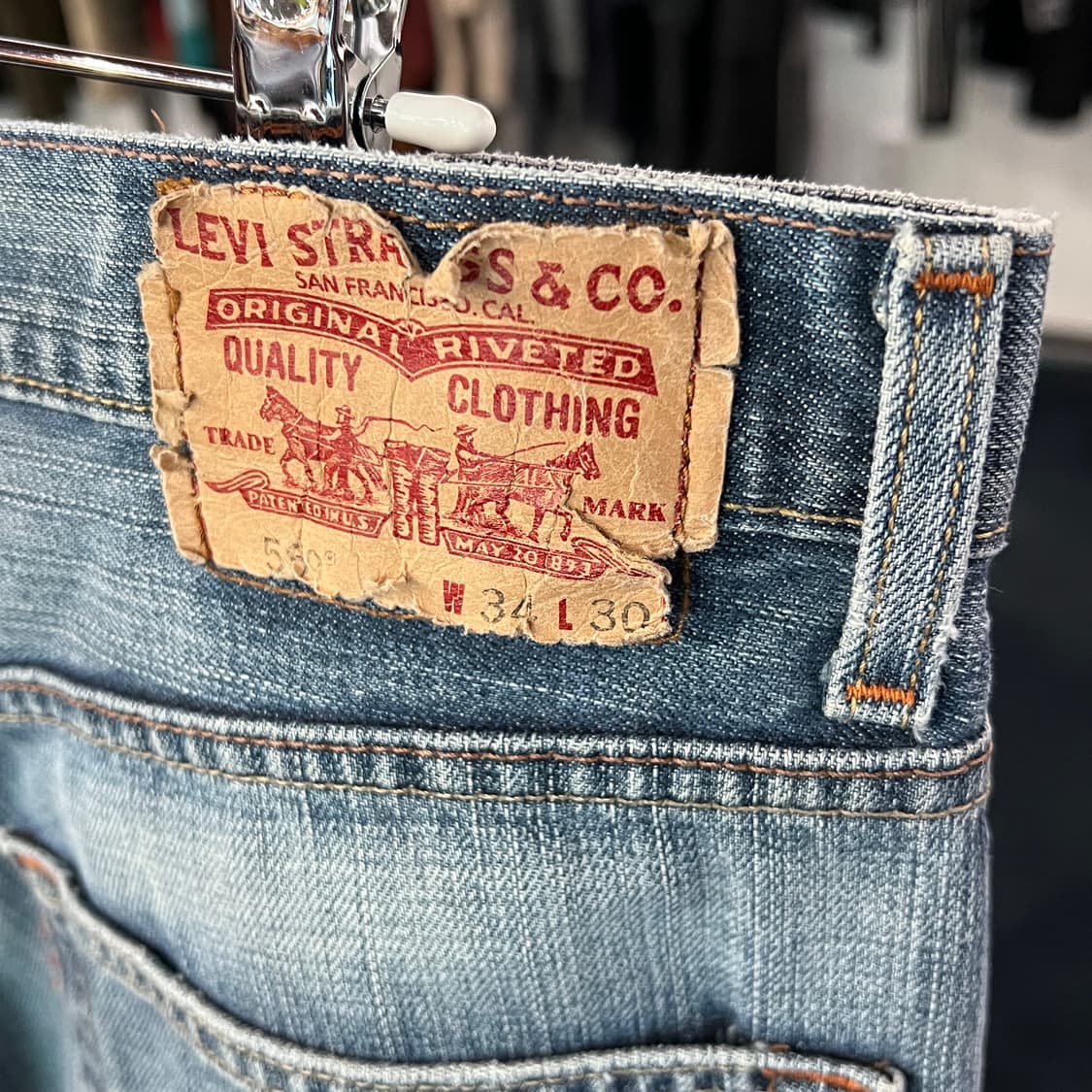 [34] 리바이스 569 데님 청바지 상품이미지5