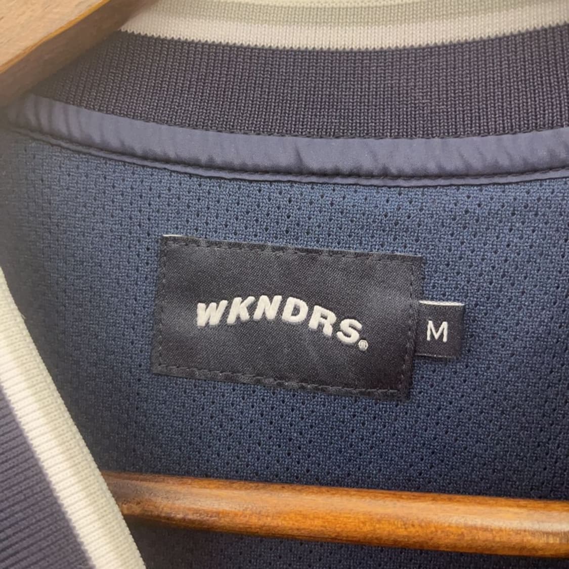 위캔더스 올드스쿨 빈티지 바람막이 웜업 맨투맨 M C07685 상품이미지5