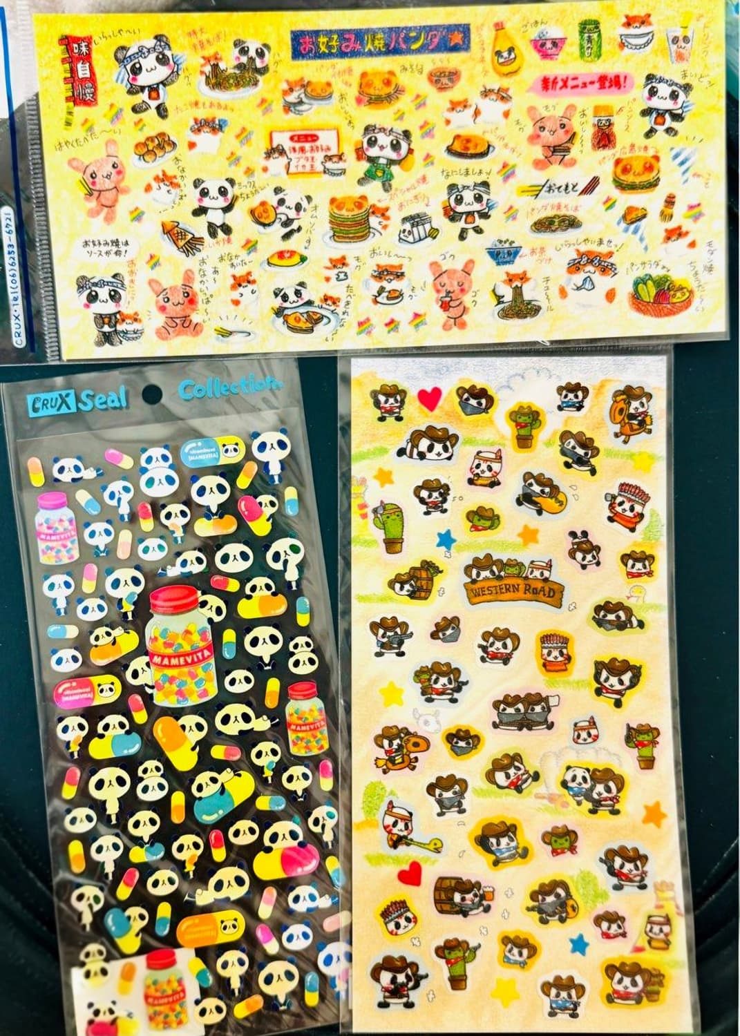 카우보이판다 스티커, 헤이세이 스티커, 알약판다 스티커, 마츠리 판다 상품이미지7